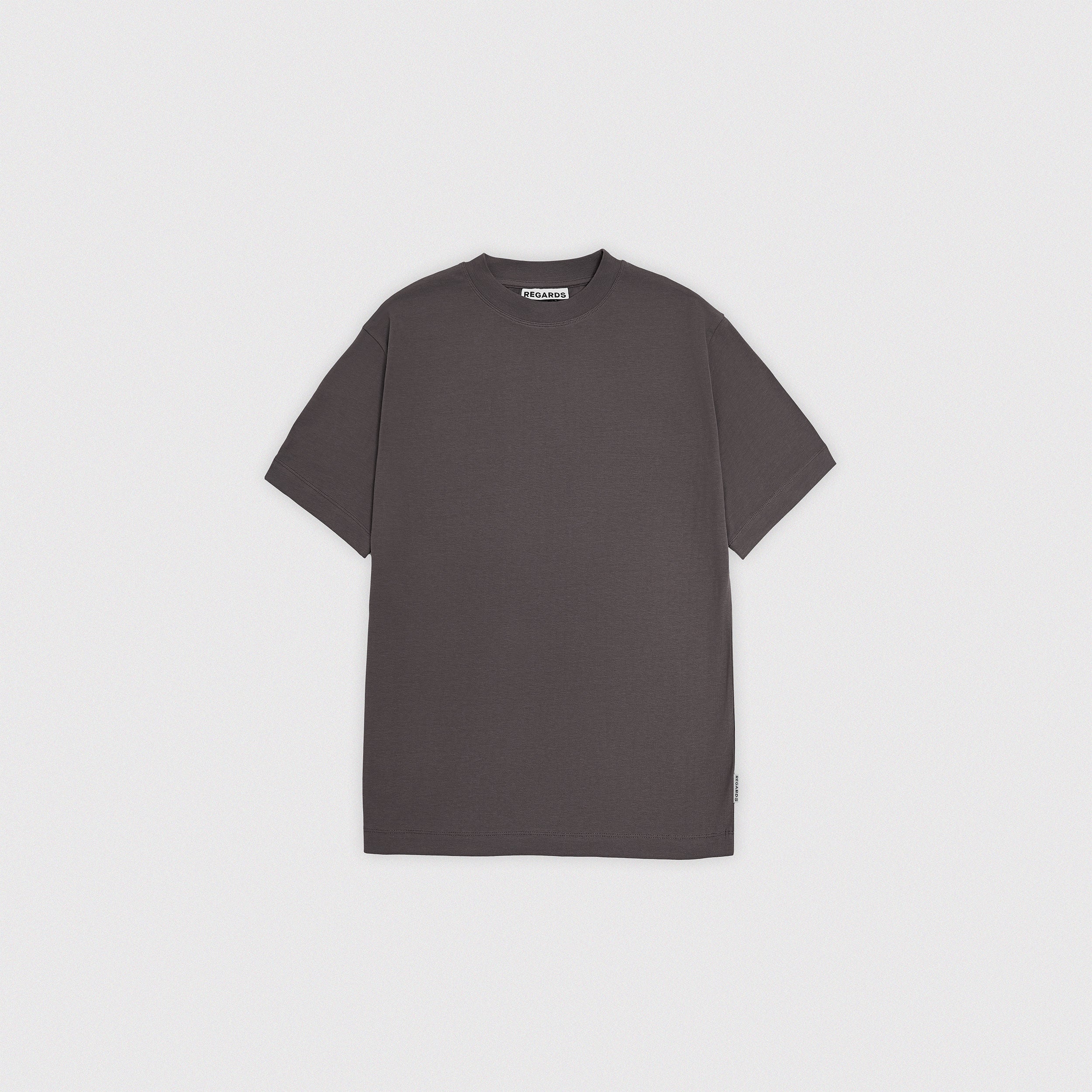 RELAXED TEE BLANK - ASPHALT WASHED