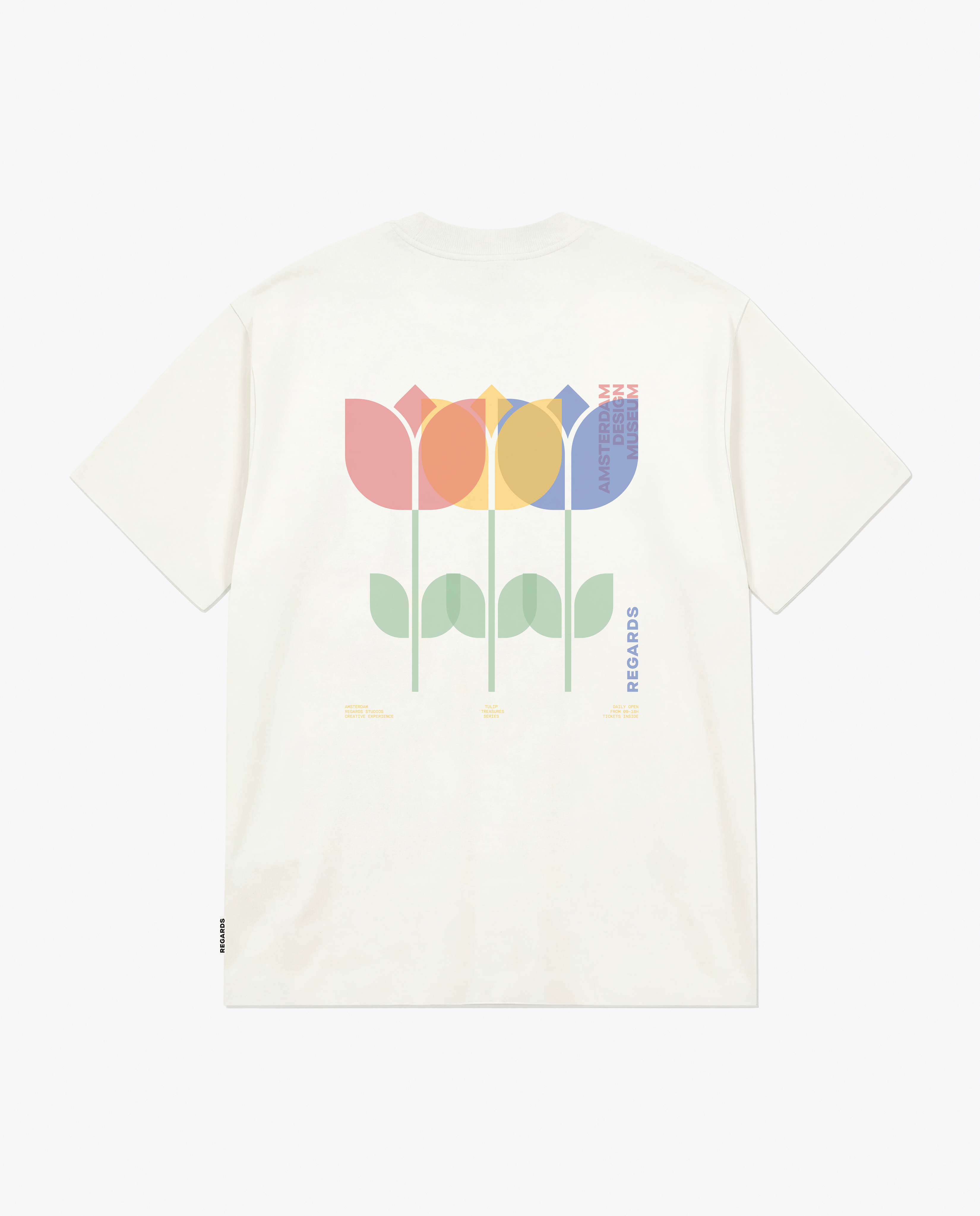 MUSEUM TULIP TEE - SNOW