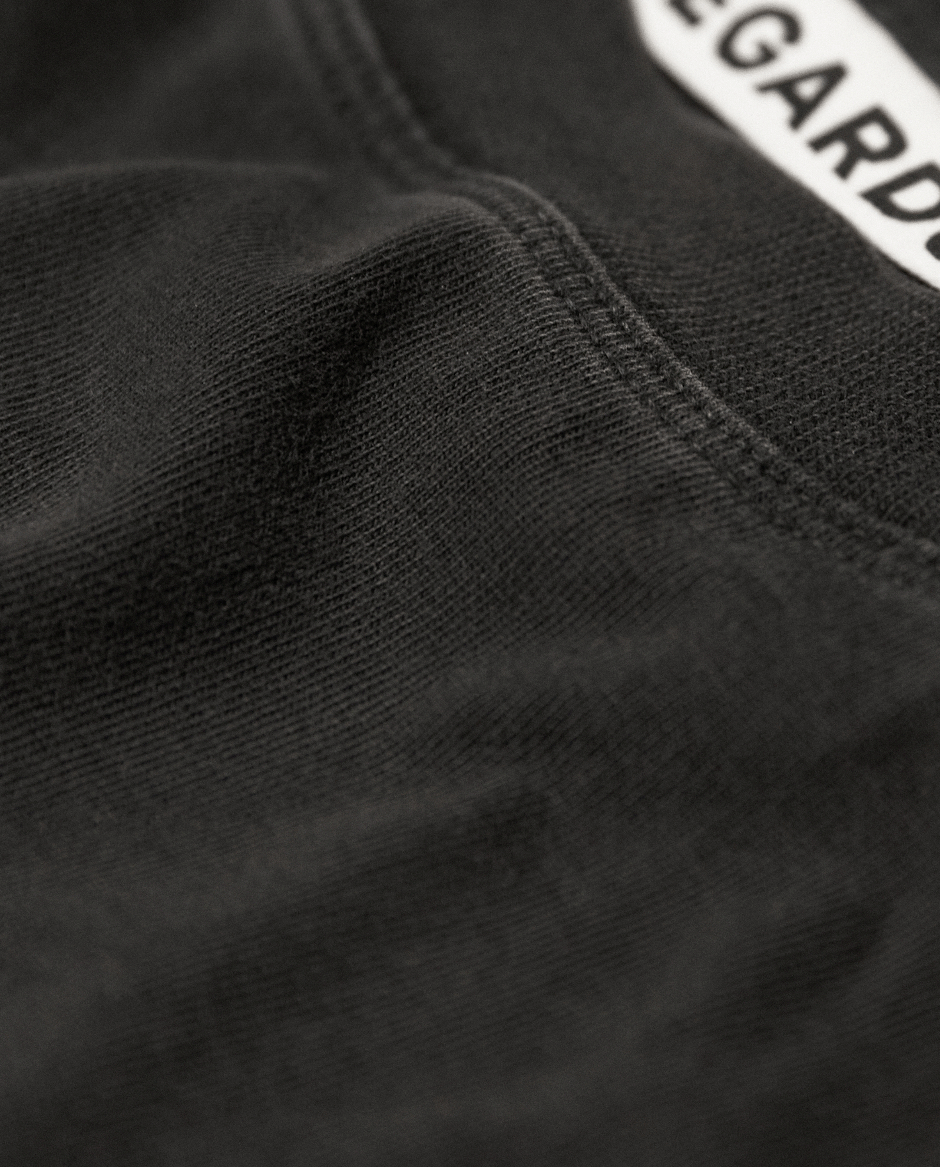 RELAXED TEE BLANK - BLACK WASHED