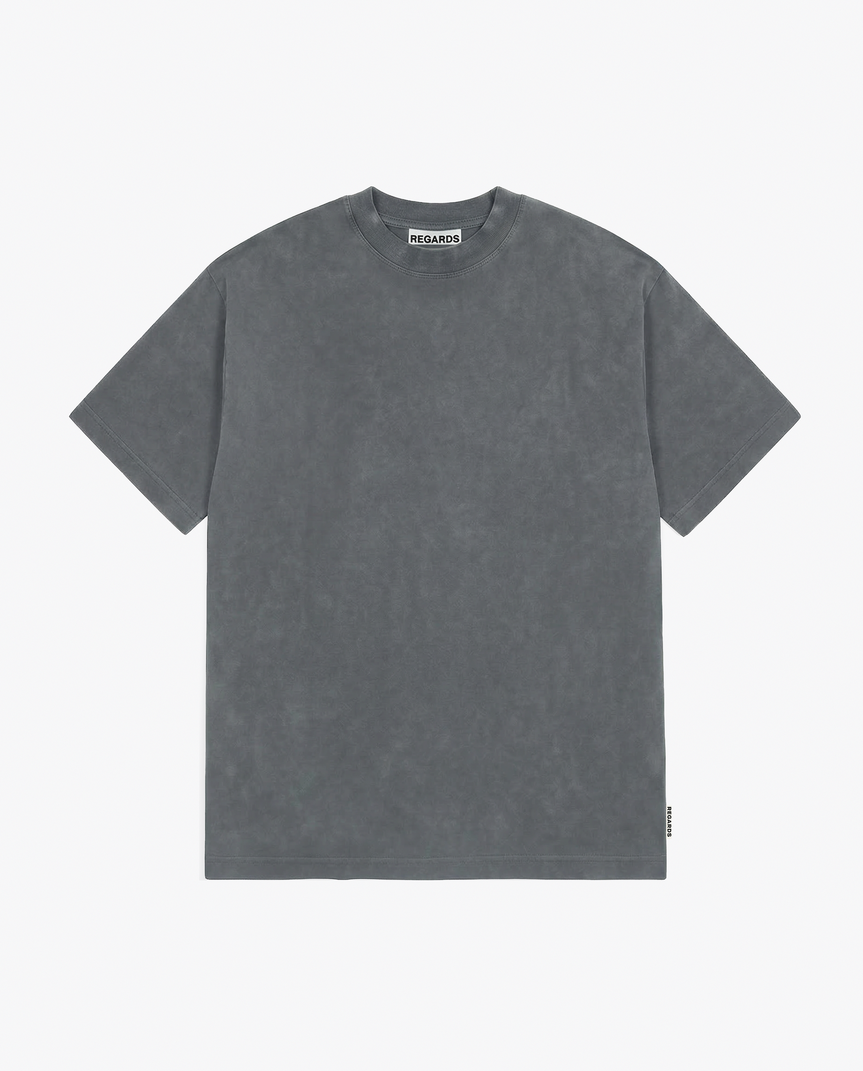 RELAXED TEE BLANK - GREY WASHED