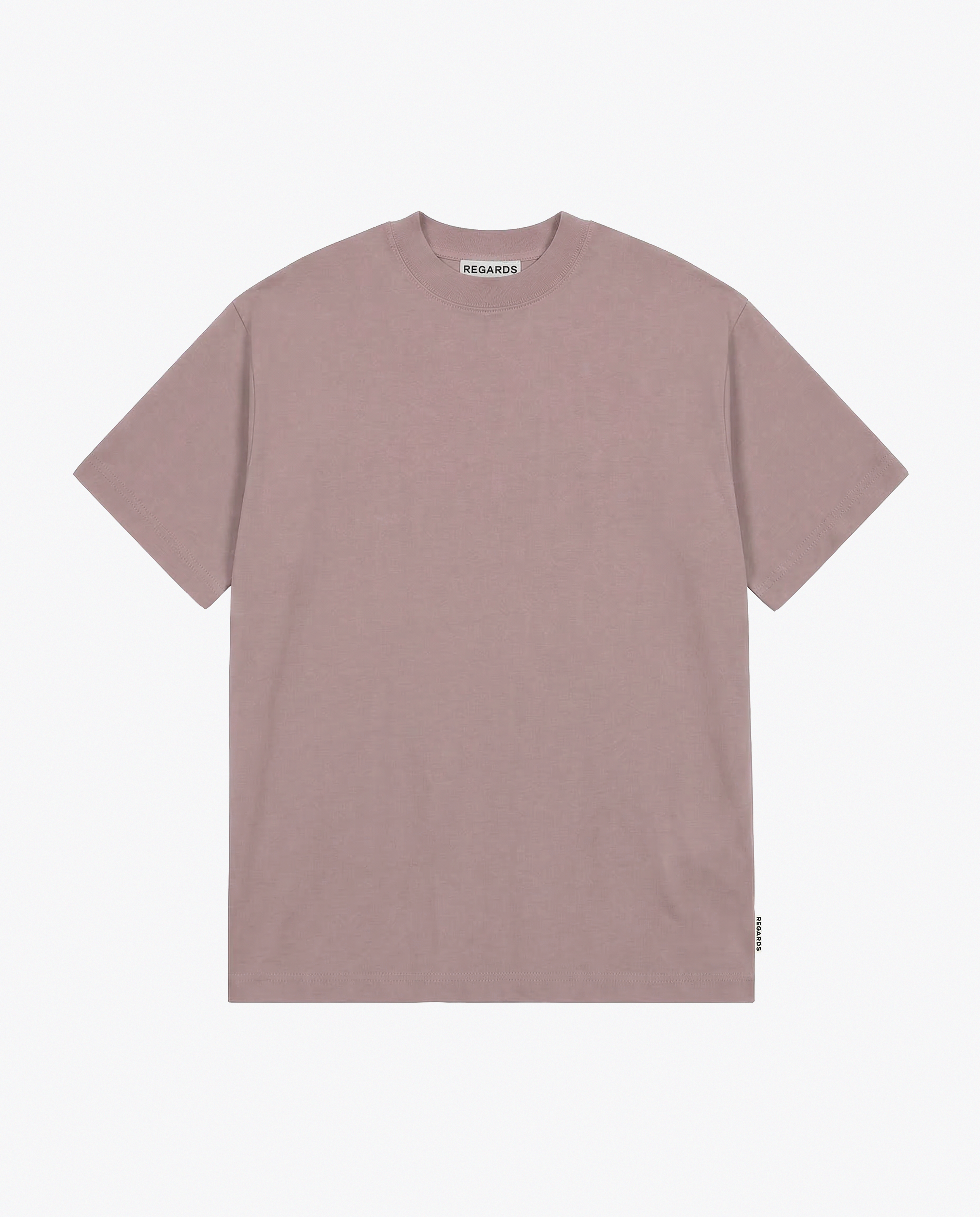 RELAXED TEE BLANK - ROSE GREY