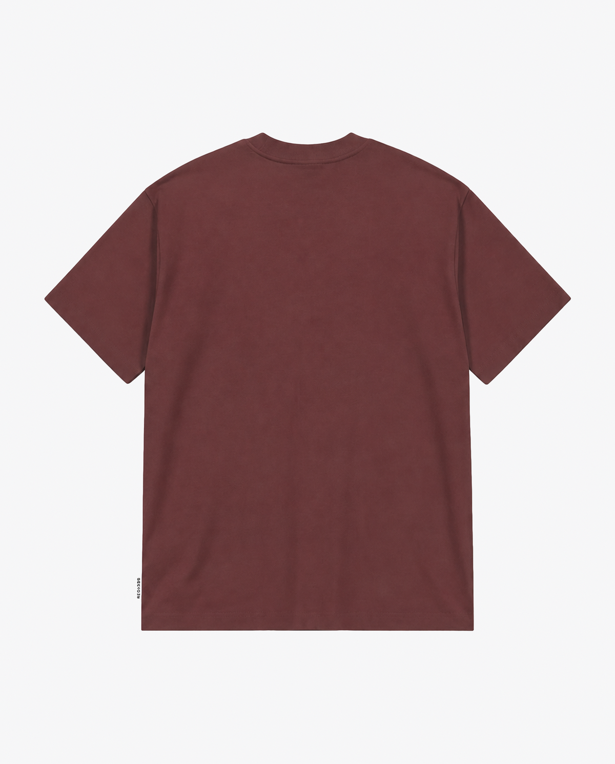 RELAXED TEE BLANK - DARK RUST