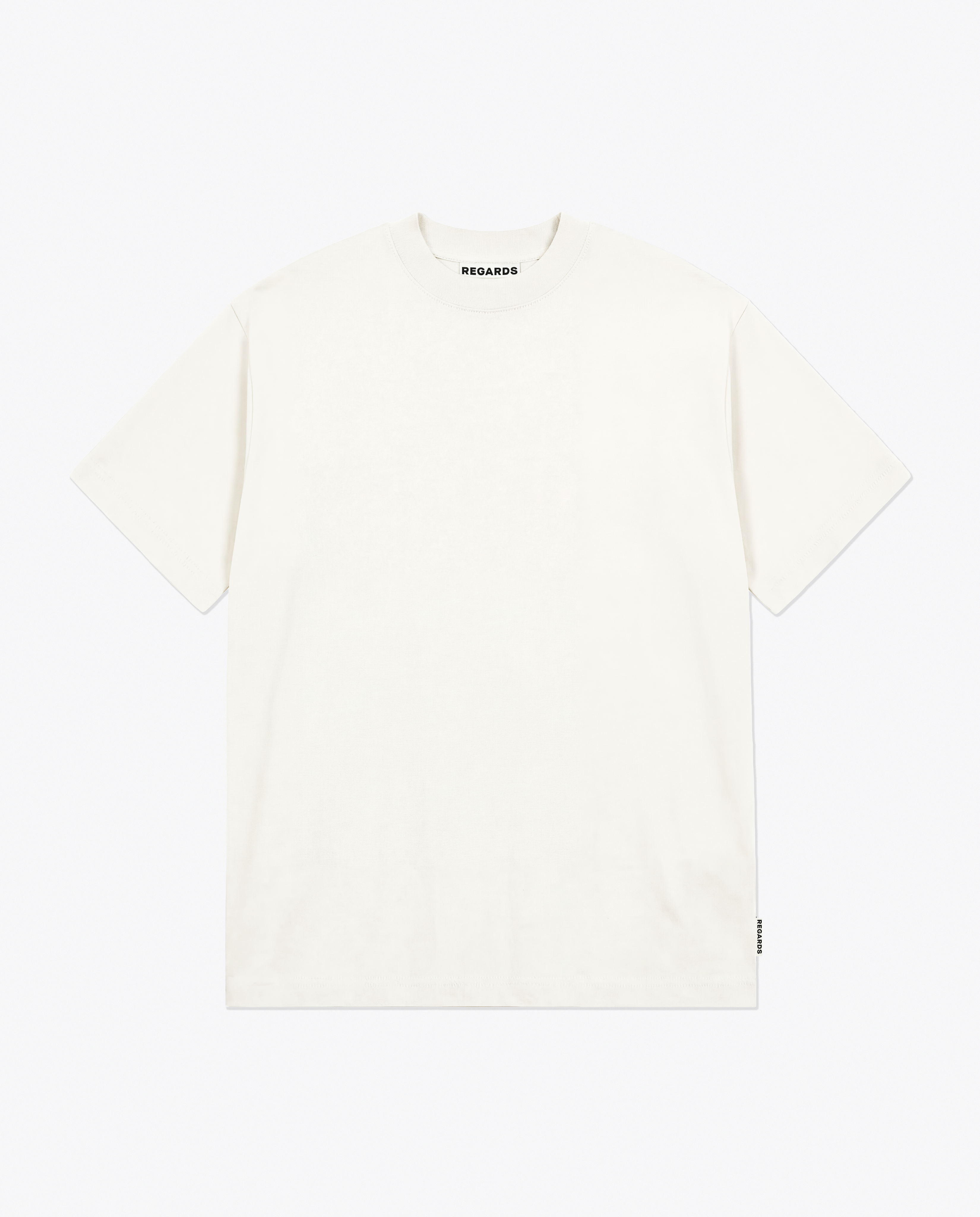 RELAXED TEE BLANK - SNOW