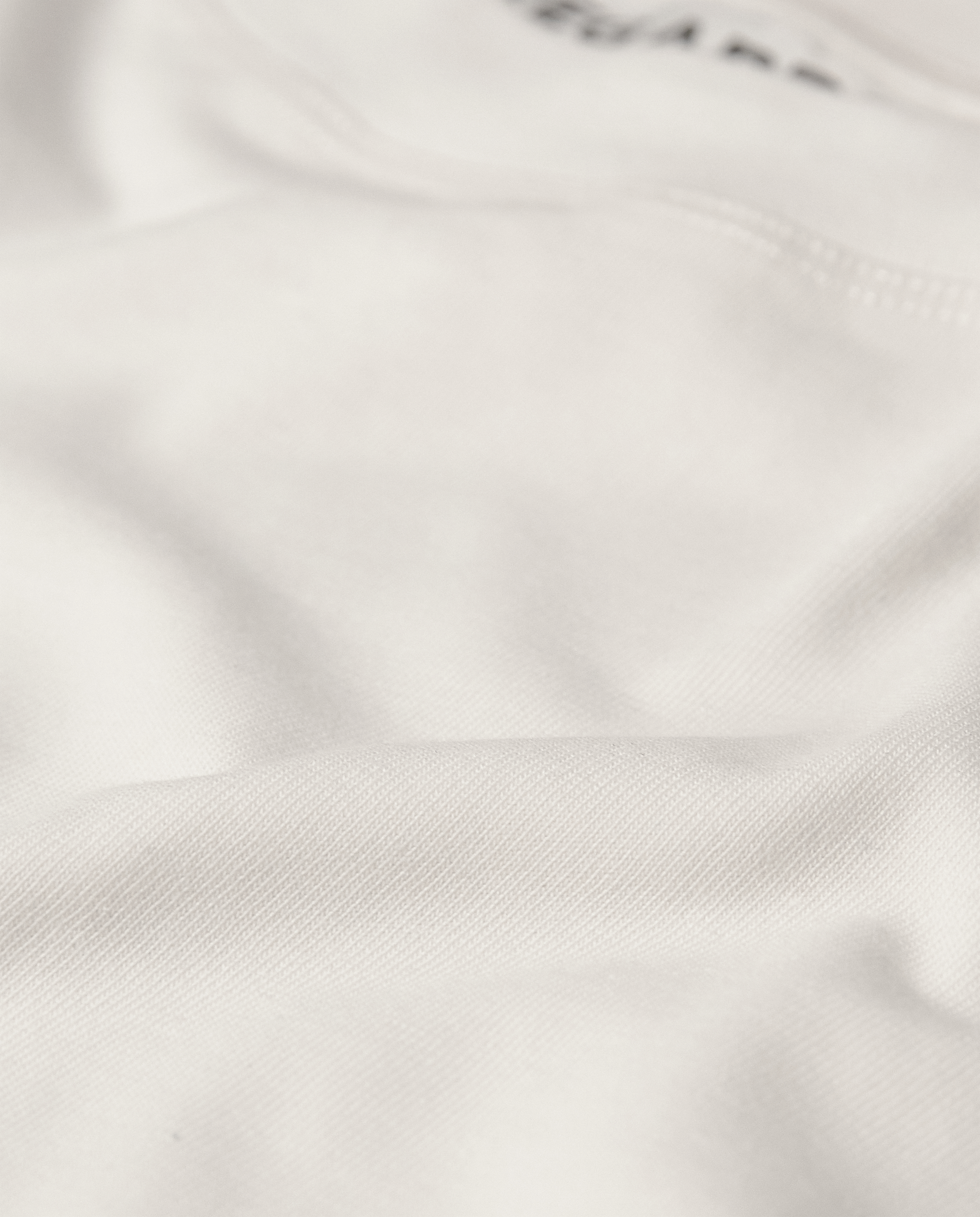 RELAXED TEE BLANK - SNOW