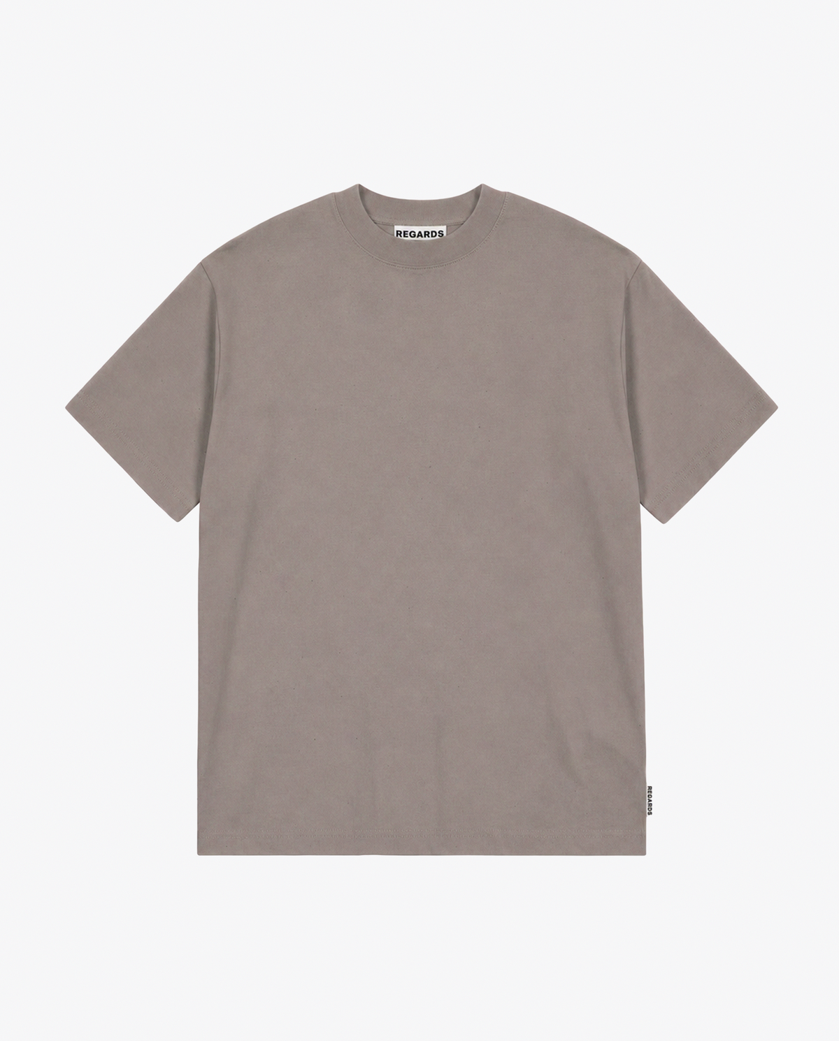 RELAXED TEE BLANK - TAUPE WASHED