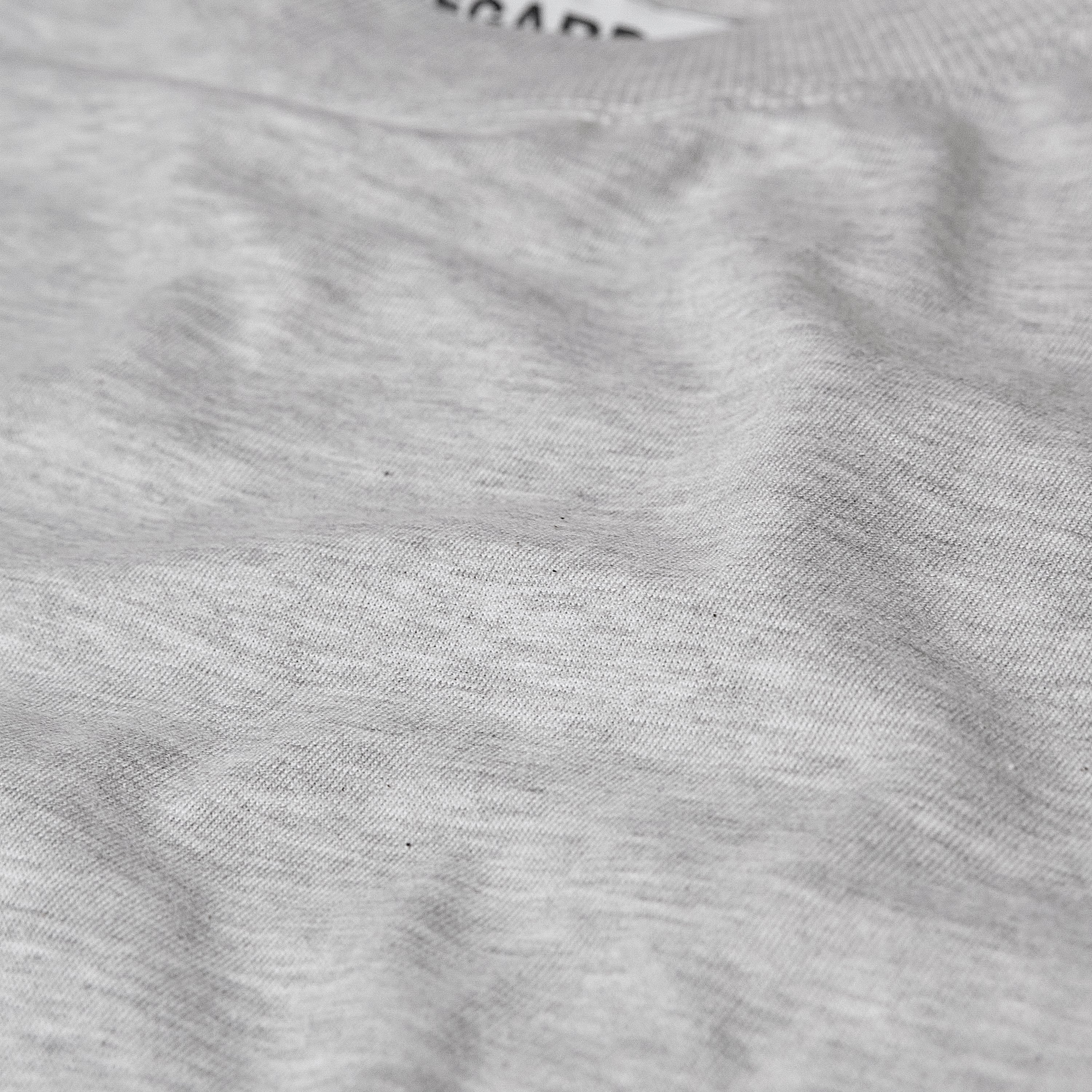 RELAXED TEE BLANK - LIGHT GREY MEL