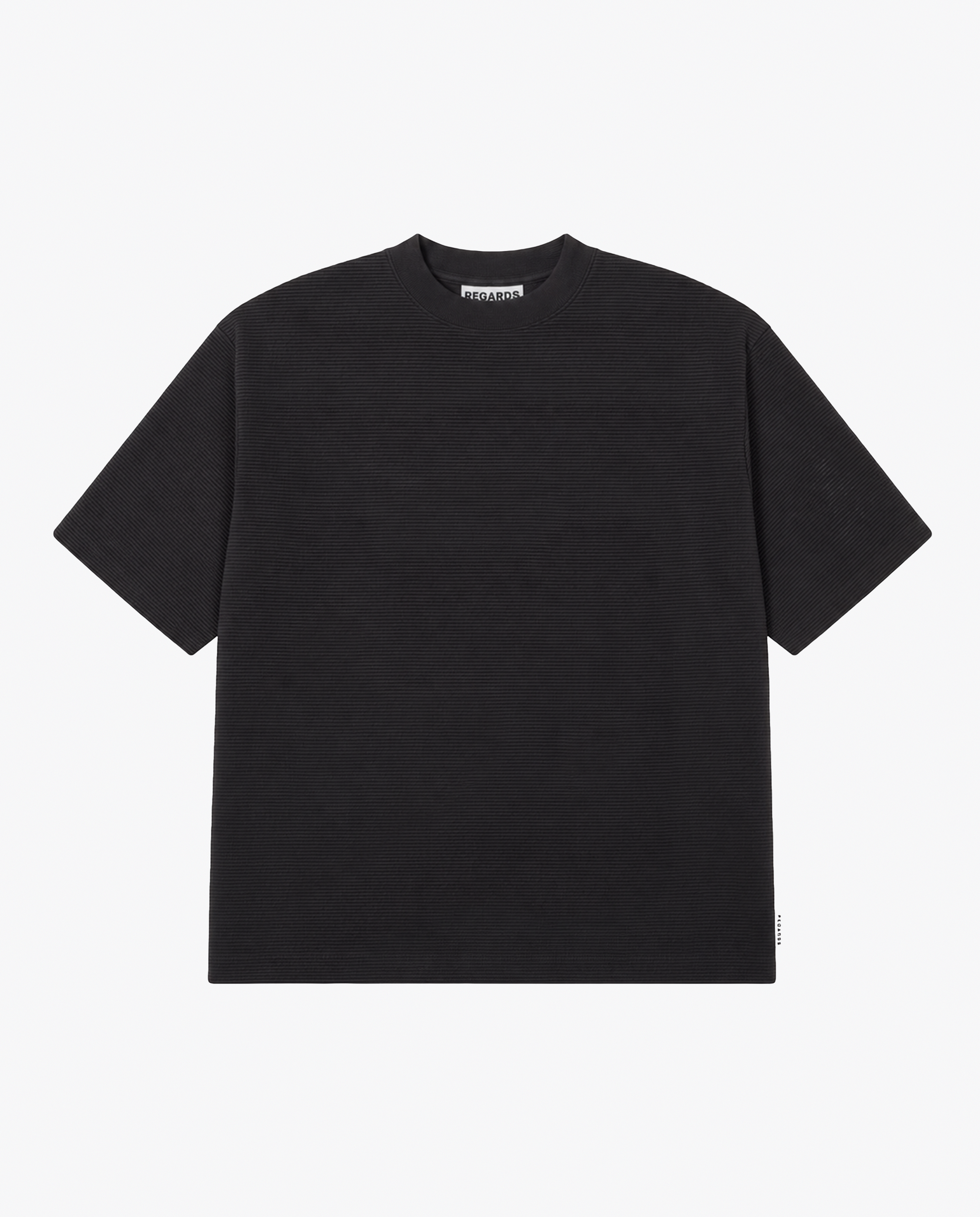 OTTOMAN OVERSIZE TEE - BLACK