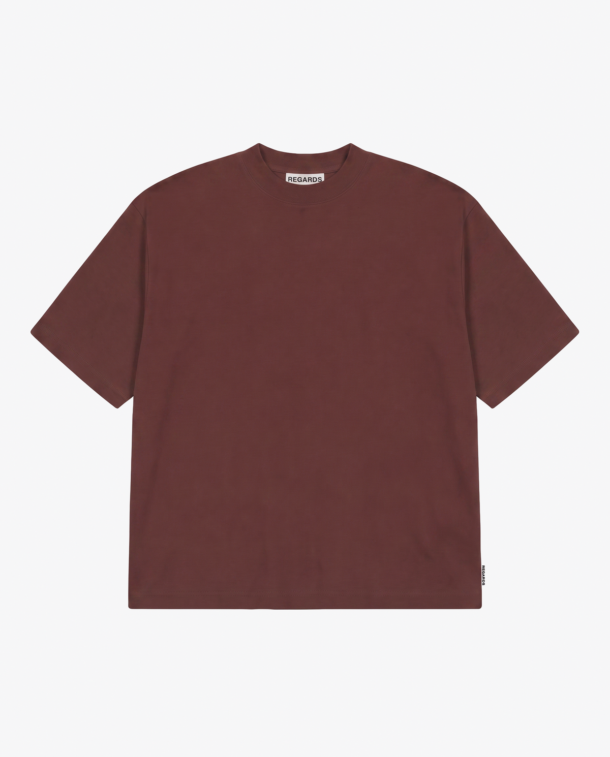 HEAVY OVERSIZE TEE - DARK RUST