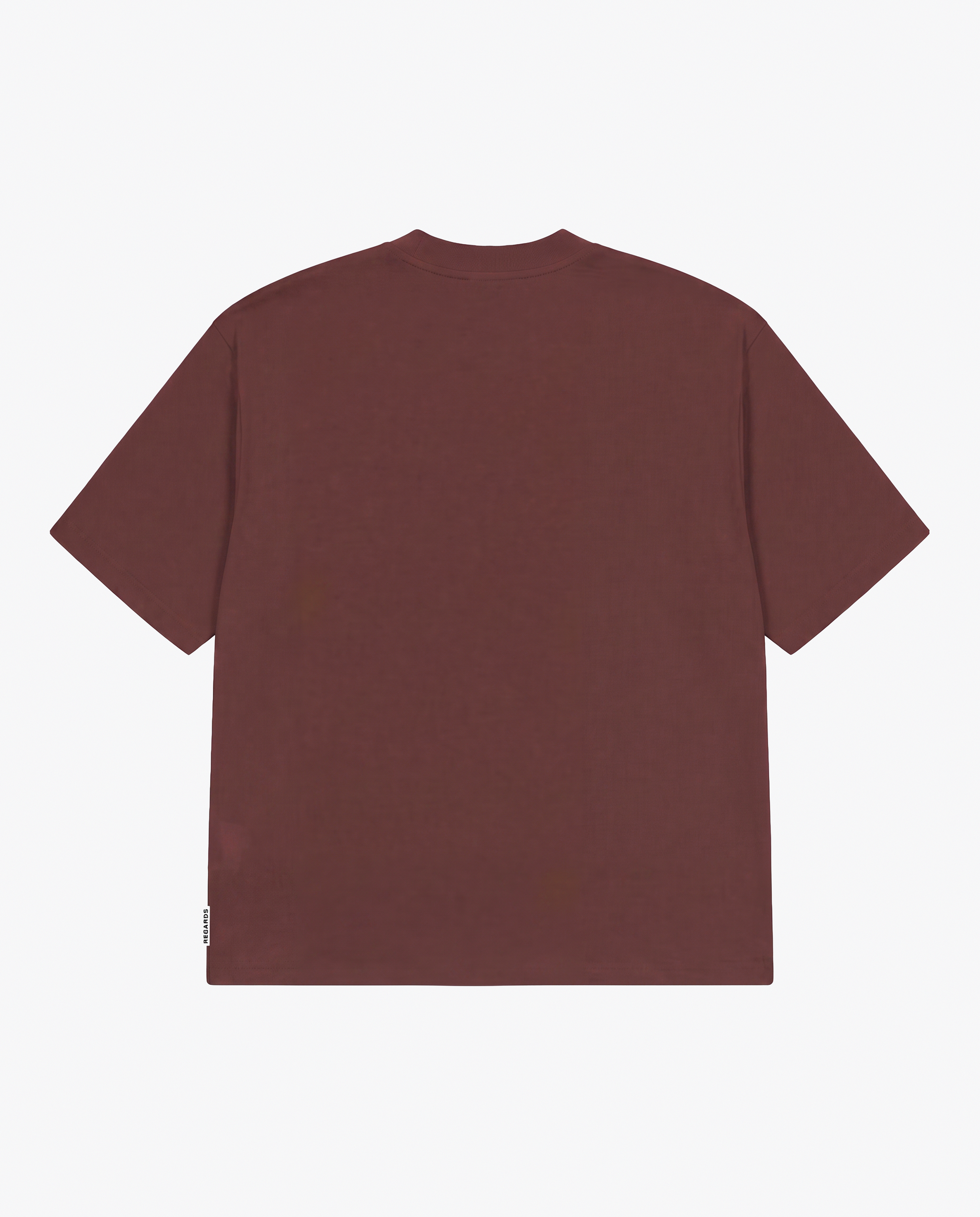 HEAVY OVERSIZE TEE - DARK RUST