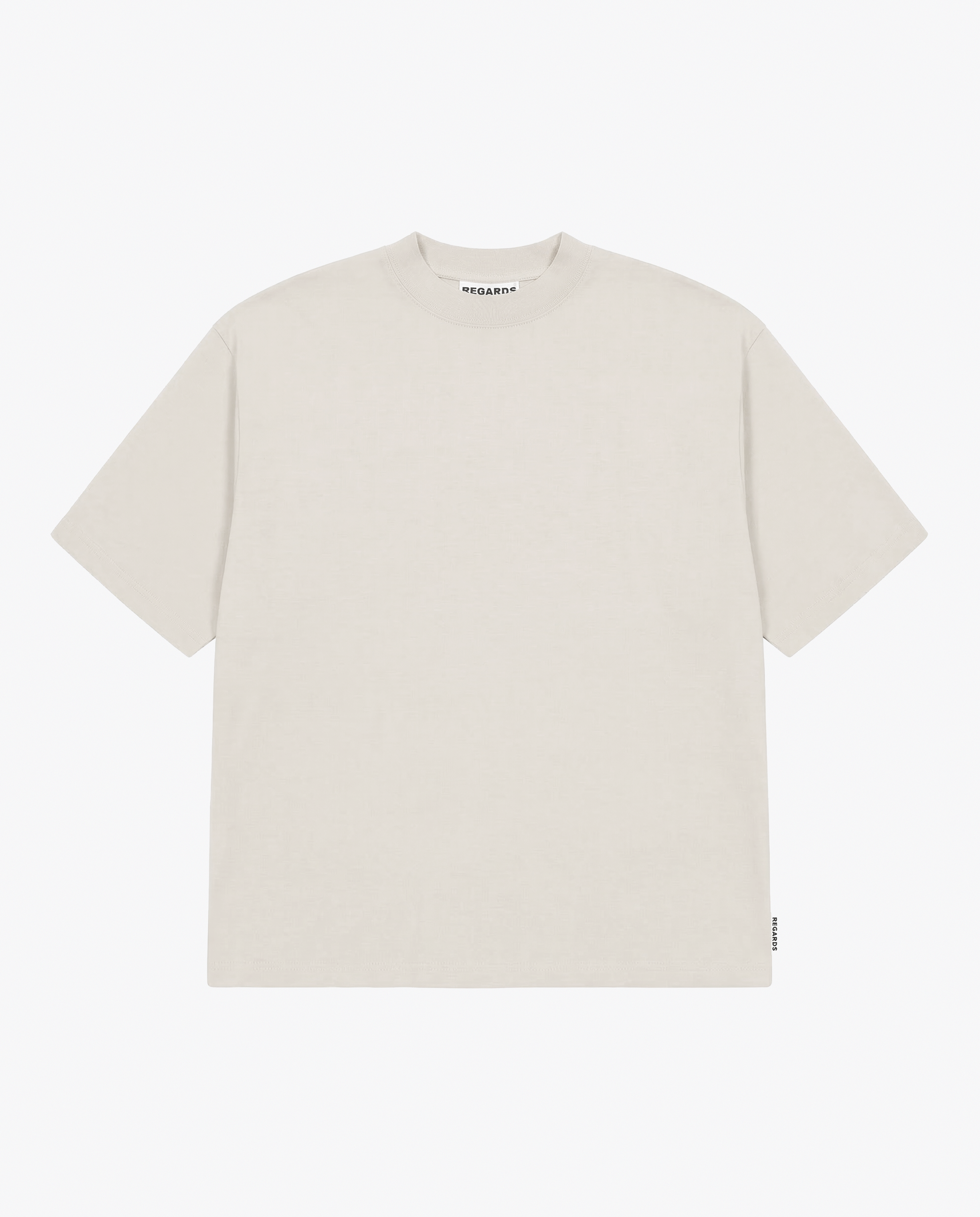 HEAVY OVERSIZE TEE - LIGHT SAND
