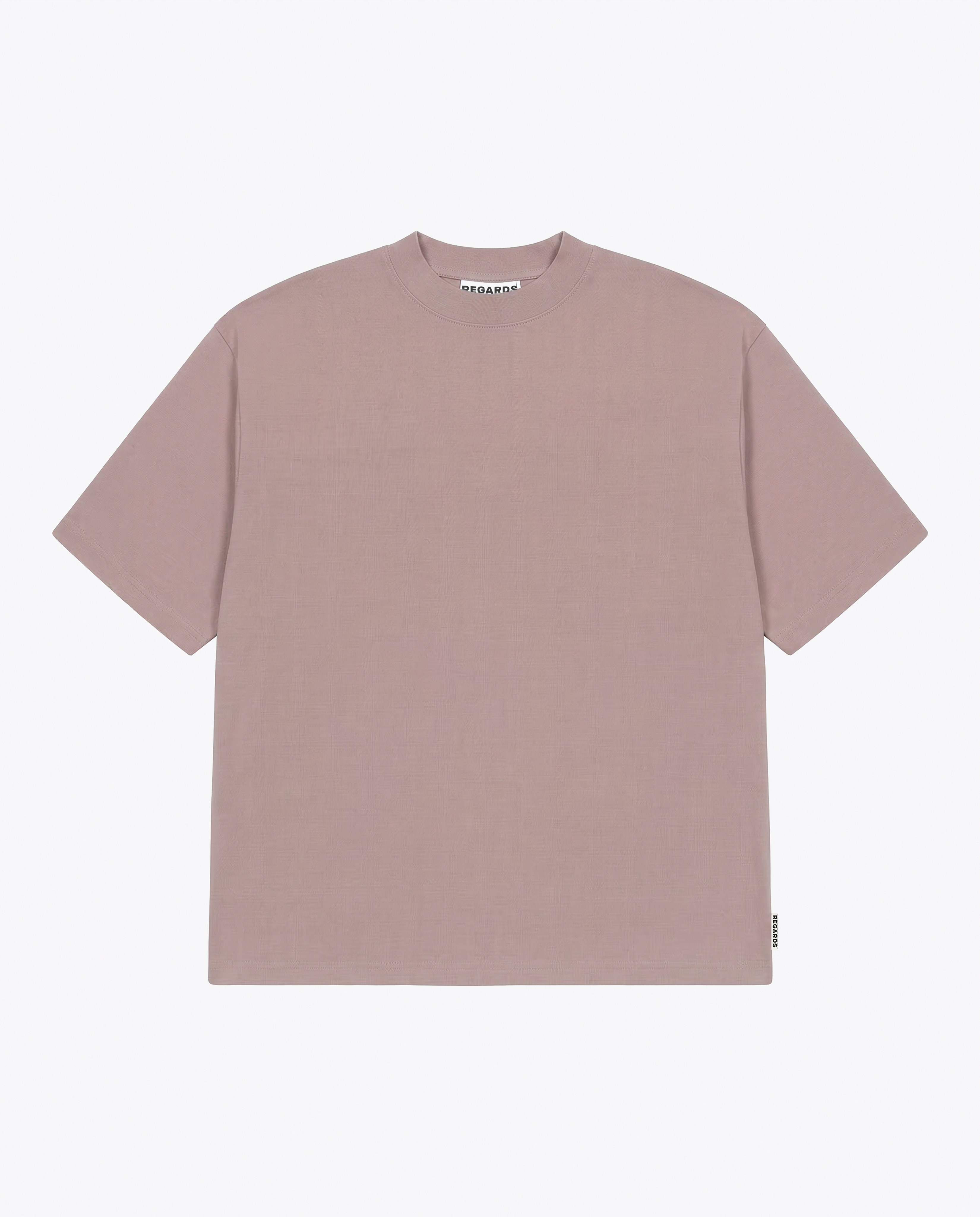 HEAVY OVERSIZE TEE - ROSE GREY