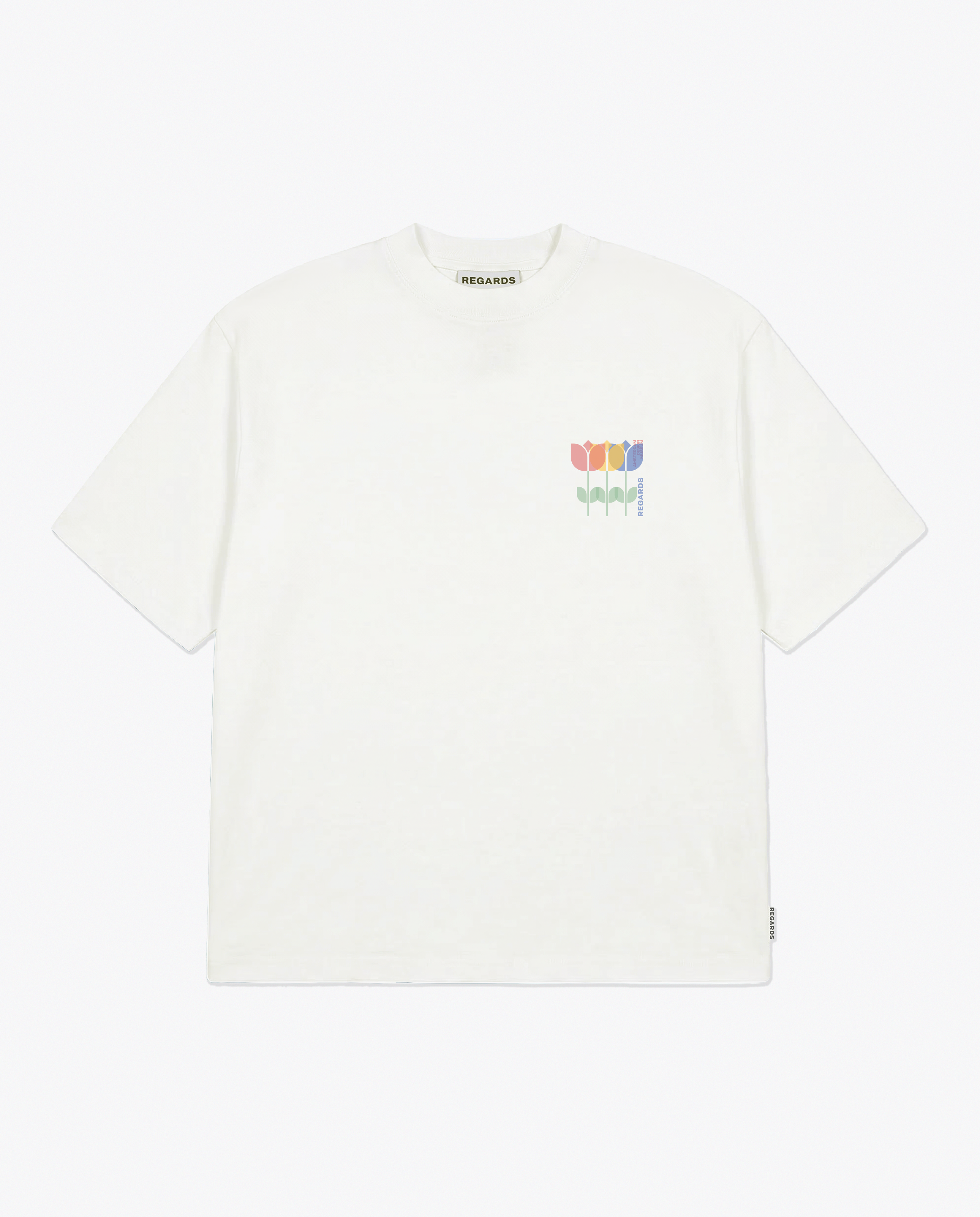 MUSEUM TULIP TEE - SNOW