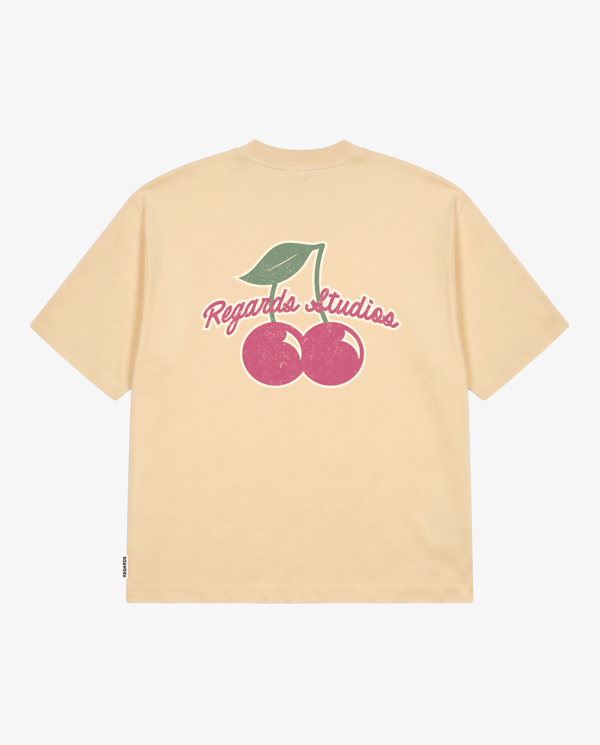 CHERRY TEE - LEMON WASHED