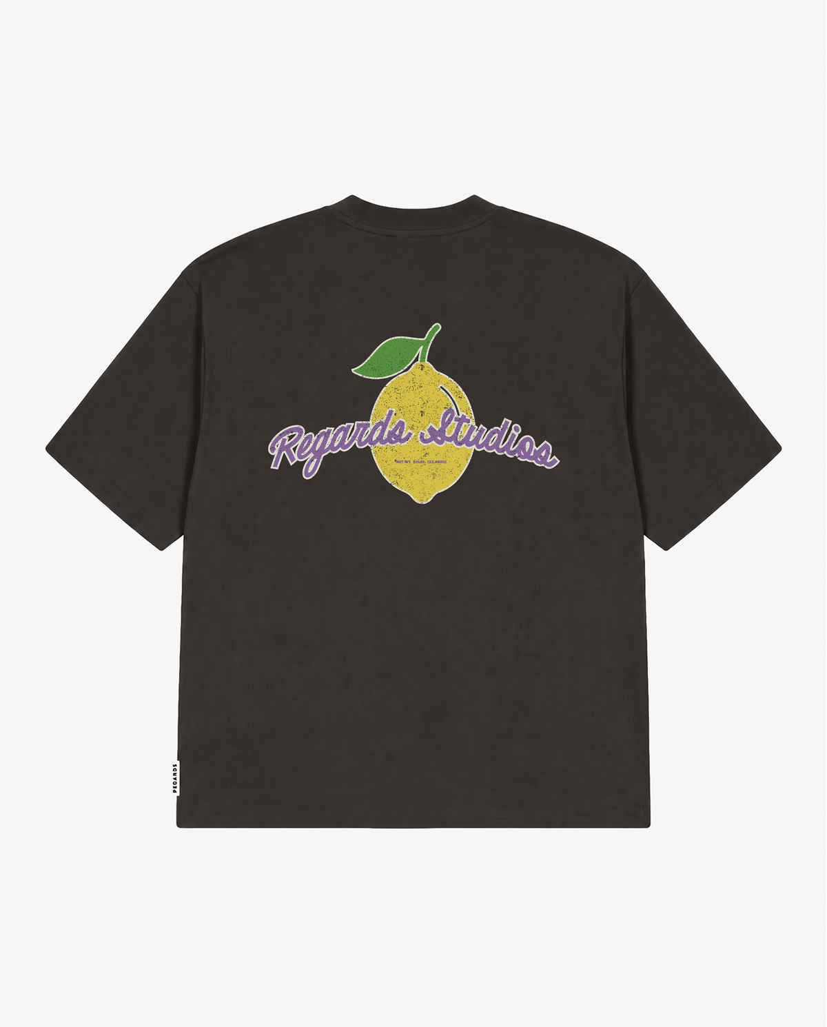 LEMON TEE - ESPRESSO WASHED
