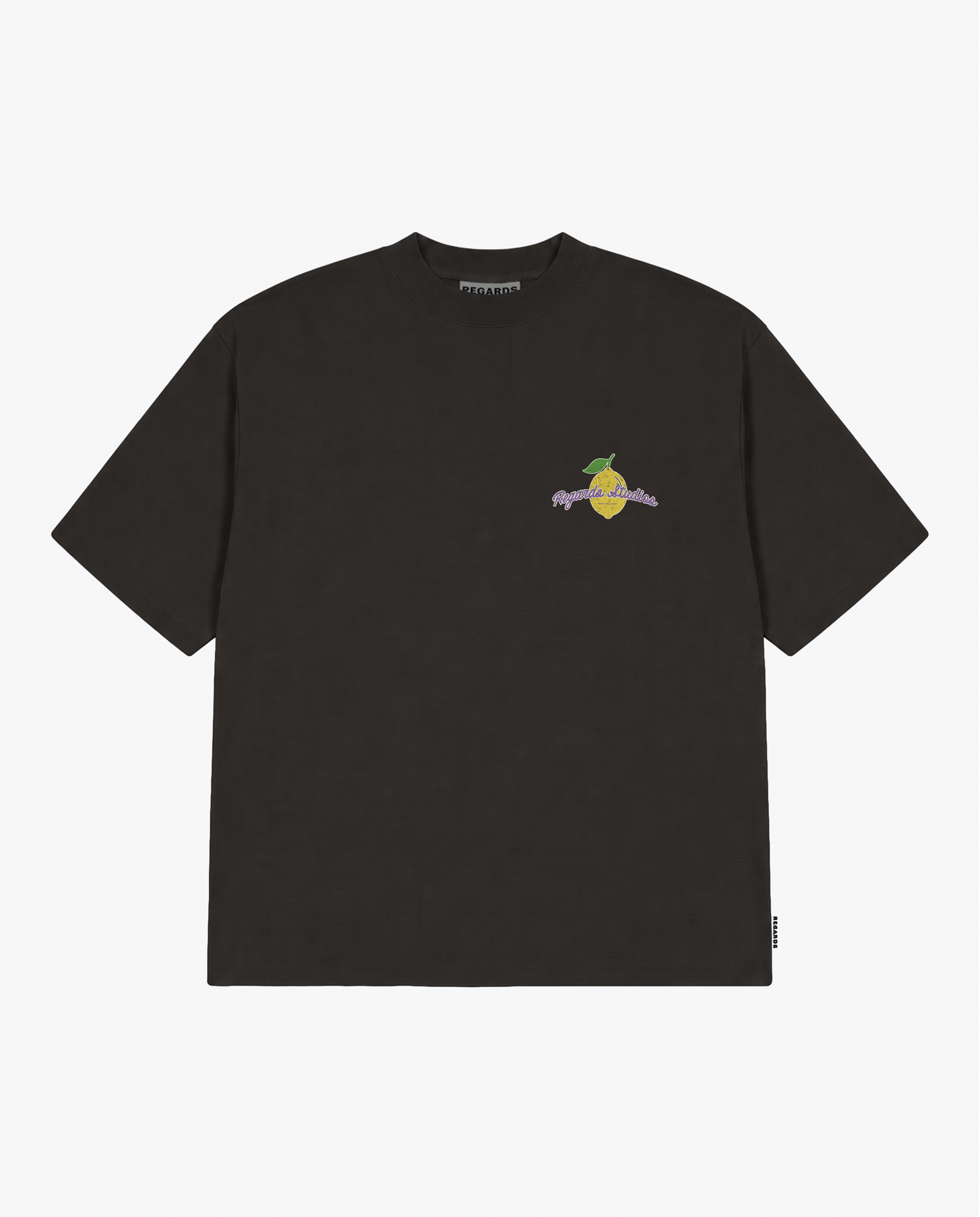 LEMON TEE - ESPRESSO WASHED