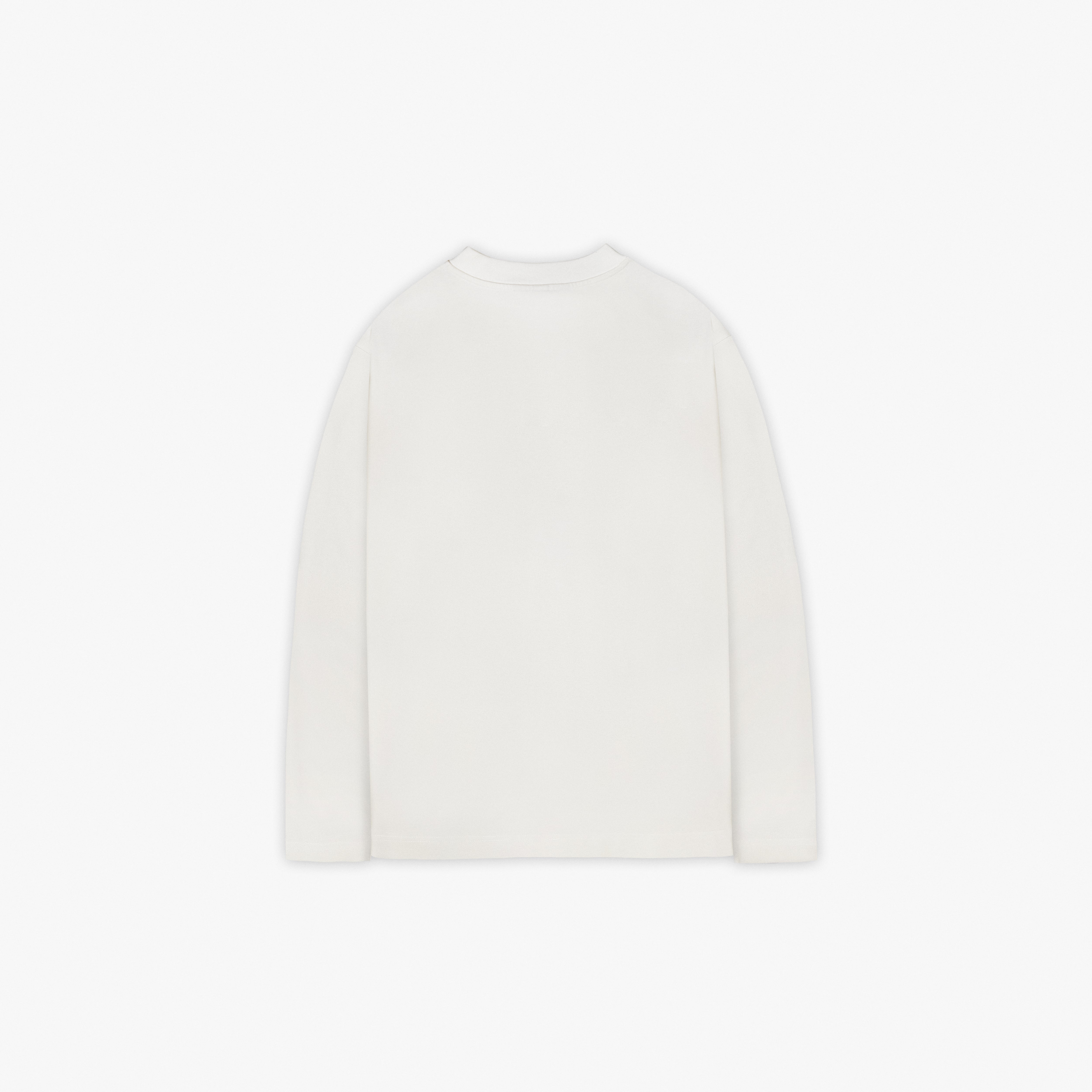 RELAXED LONGSLEEVE BLANK - SNOW