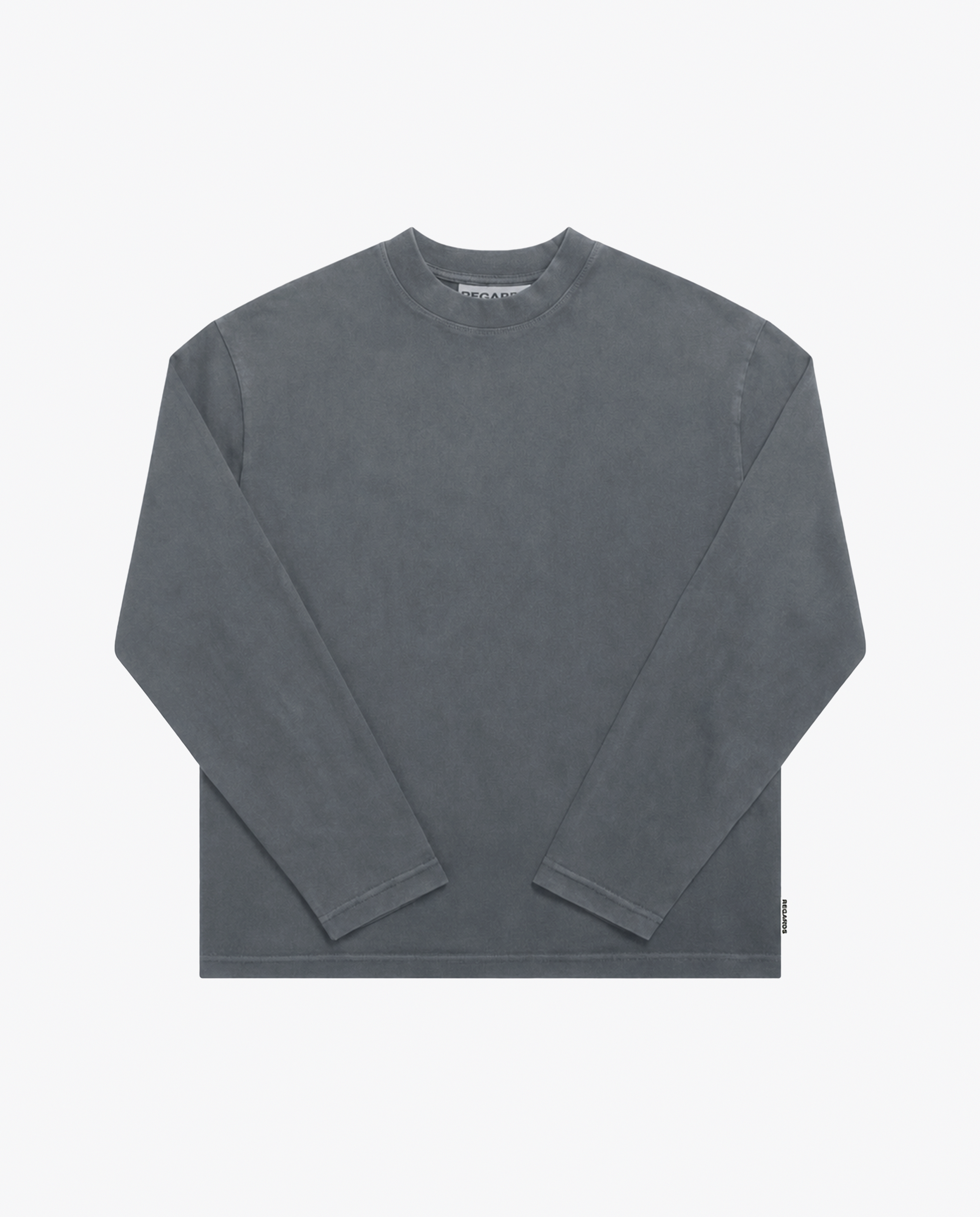 HEAVY OVERSIZE LONGSLEEVE - GREY WASHED