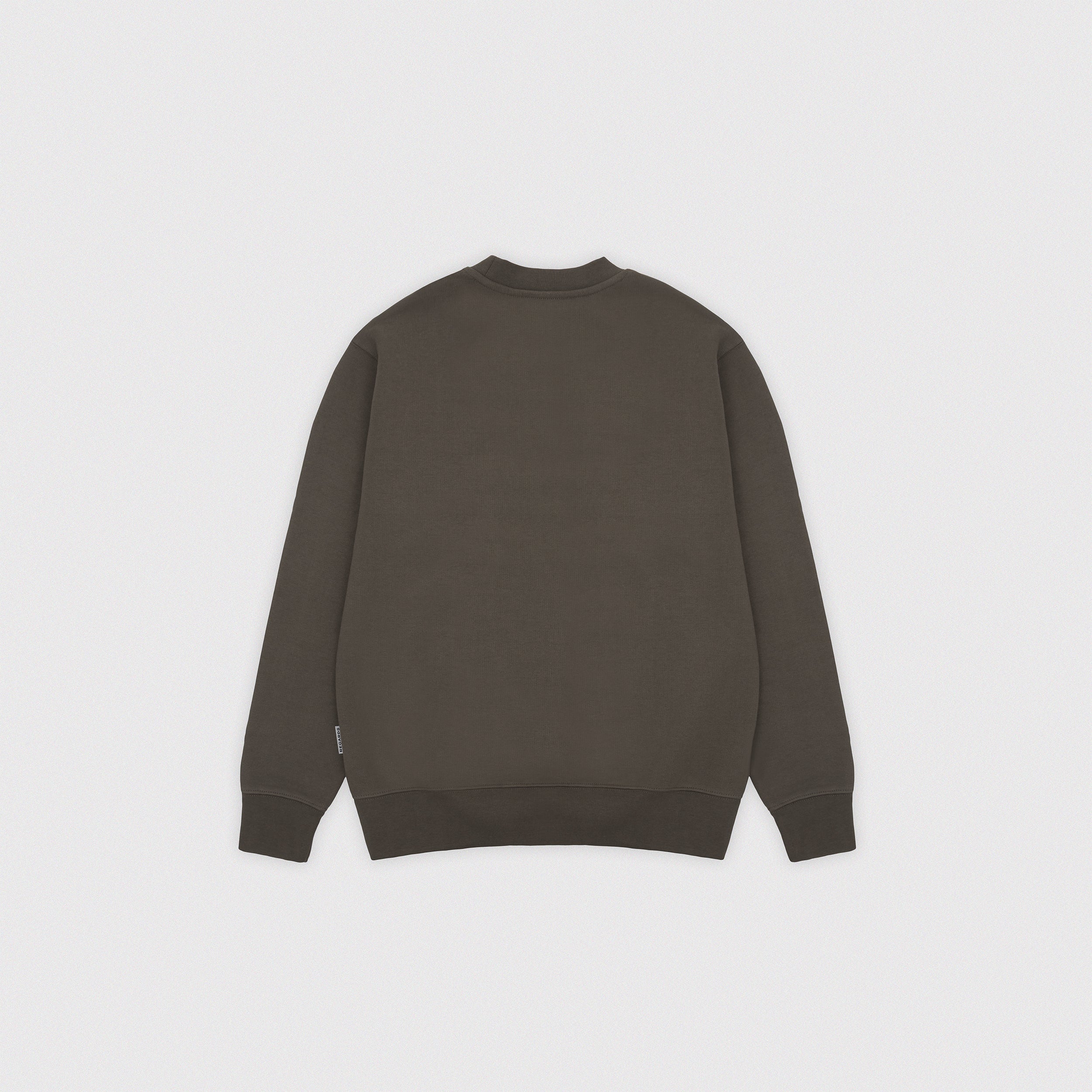 RELAXED CREWNECK - COFFEE