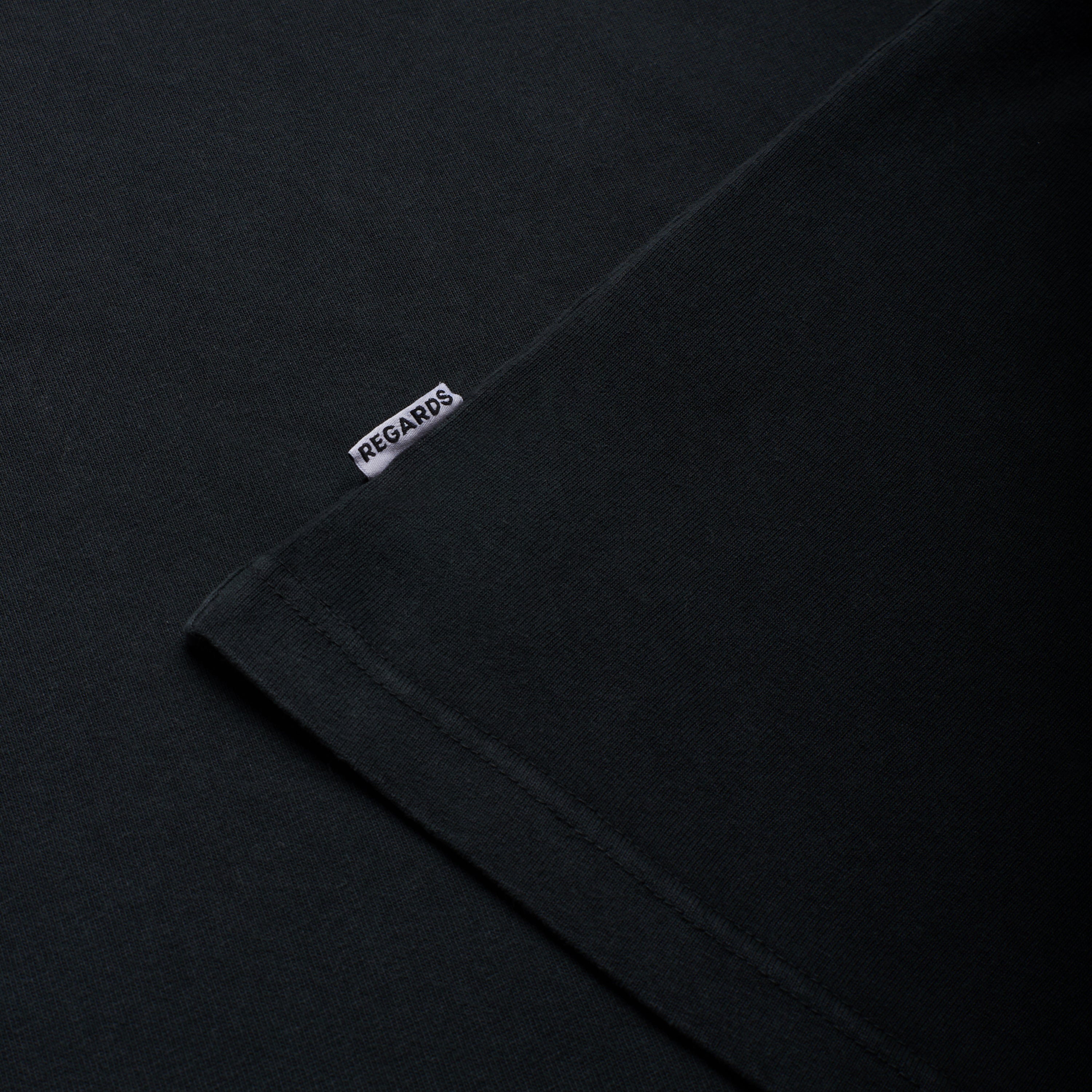 HEAVY OVERSIZE LONGSLEEVE - BLACK WASHED