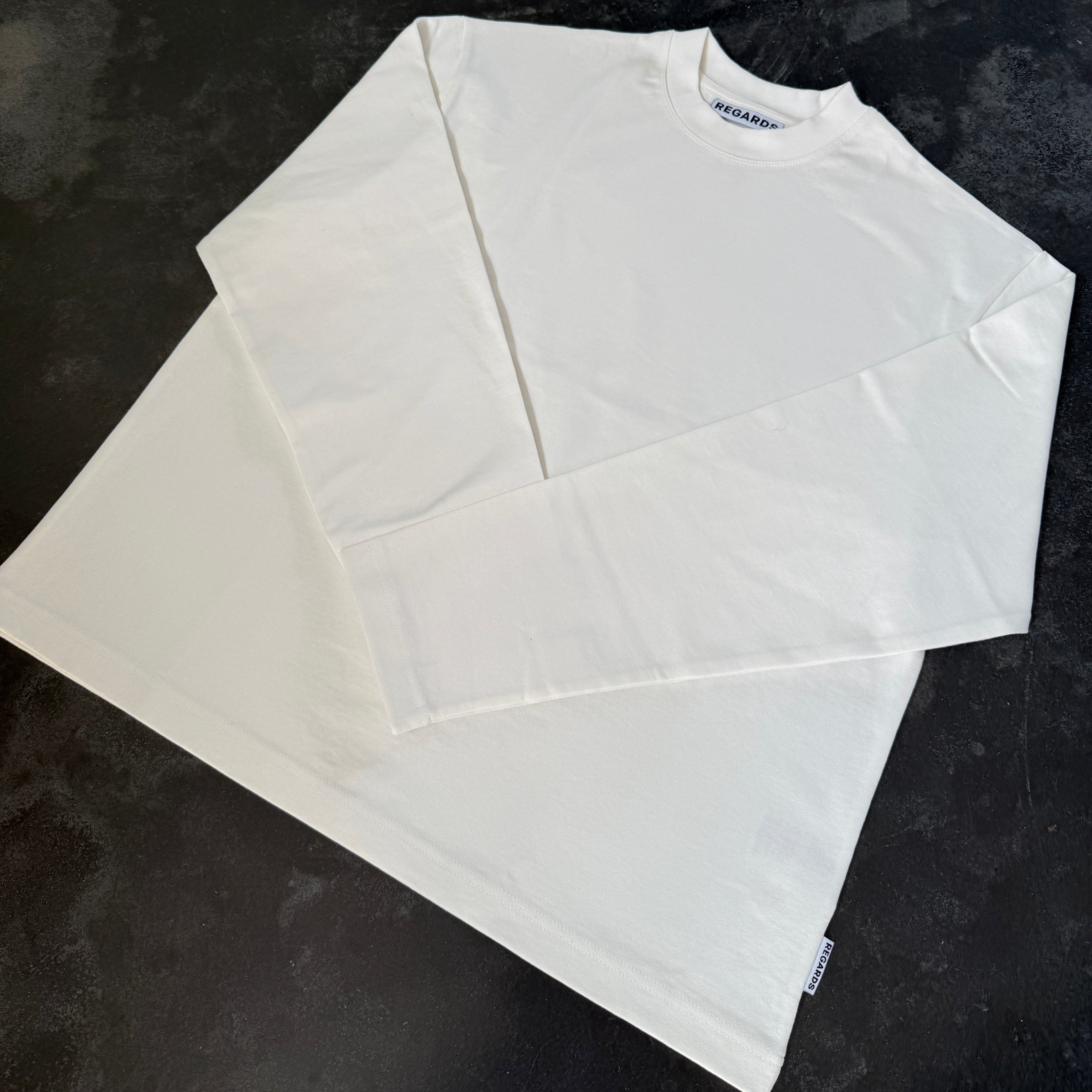 HEAVY OVERSIZE LONGSLEEVE - SNOW