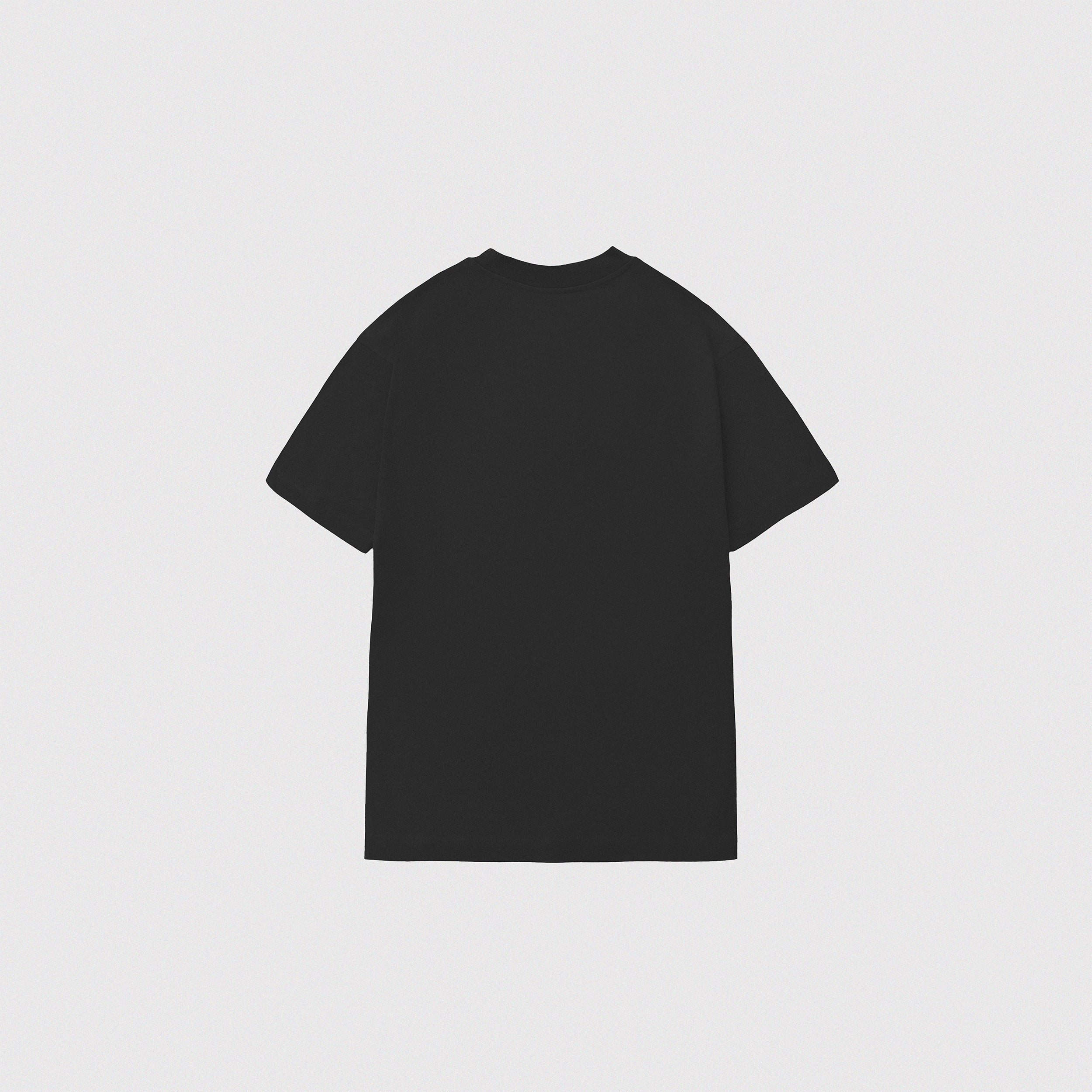 RELAXED TEE BLANK - BLACK