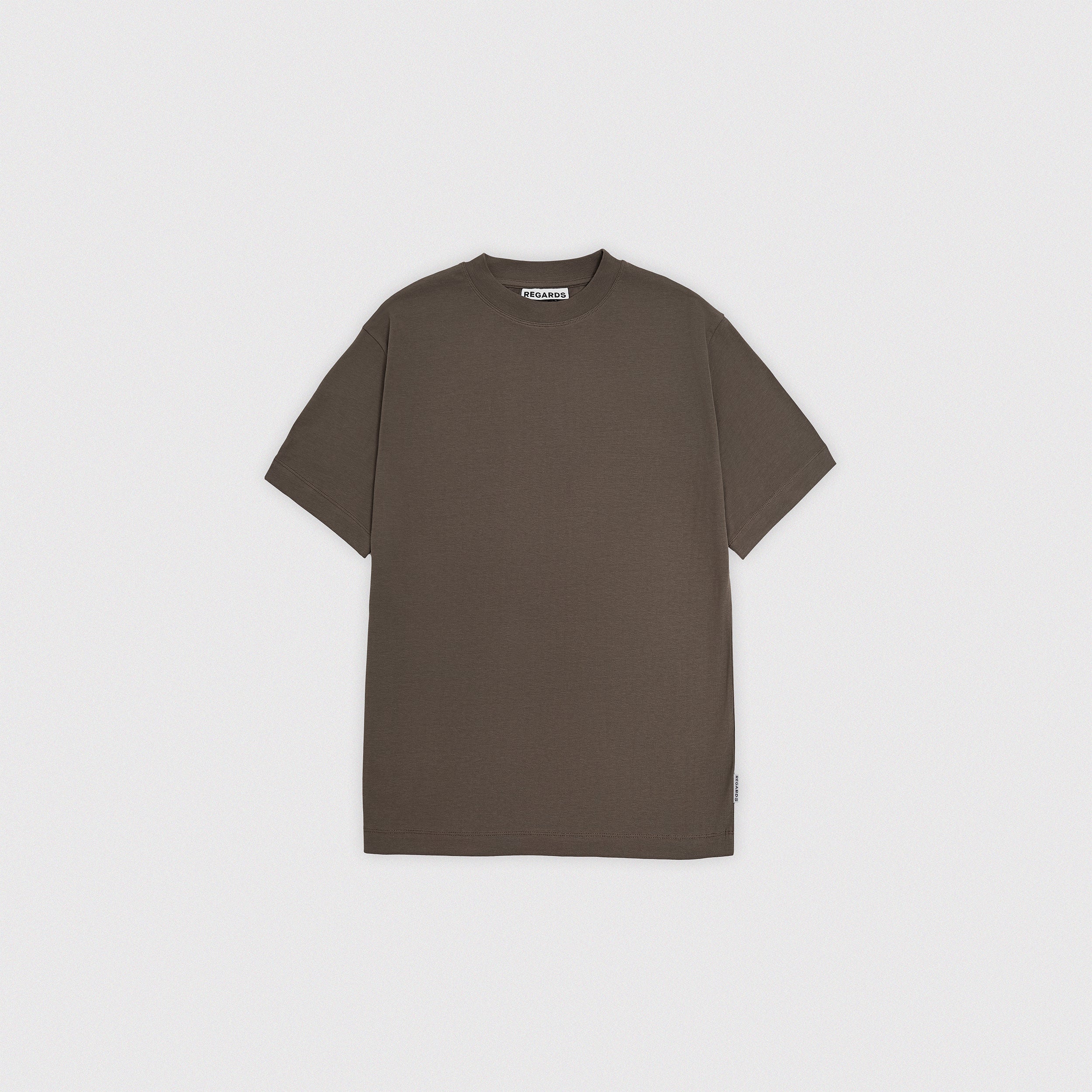 RELAXED TEE BLANK - COFFEE