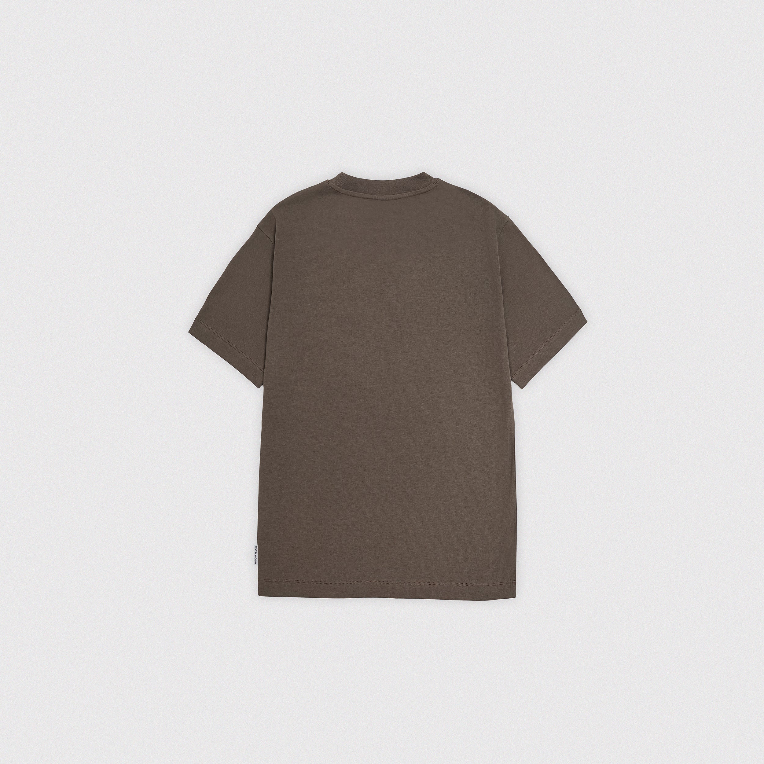 RELAXED TEE BLANK - COFFEE