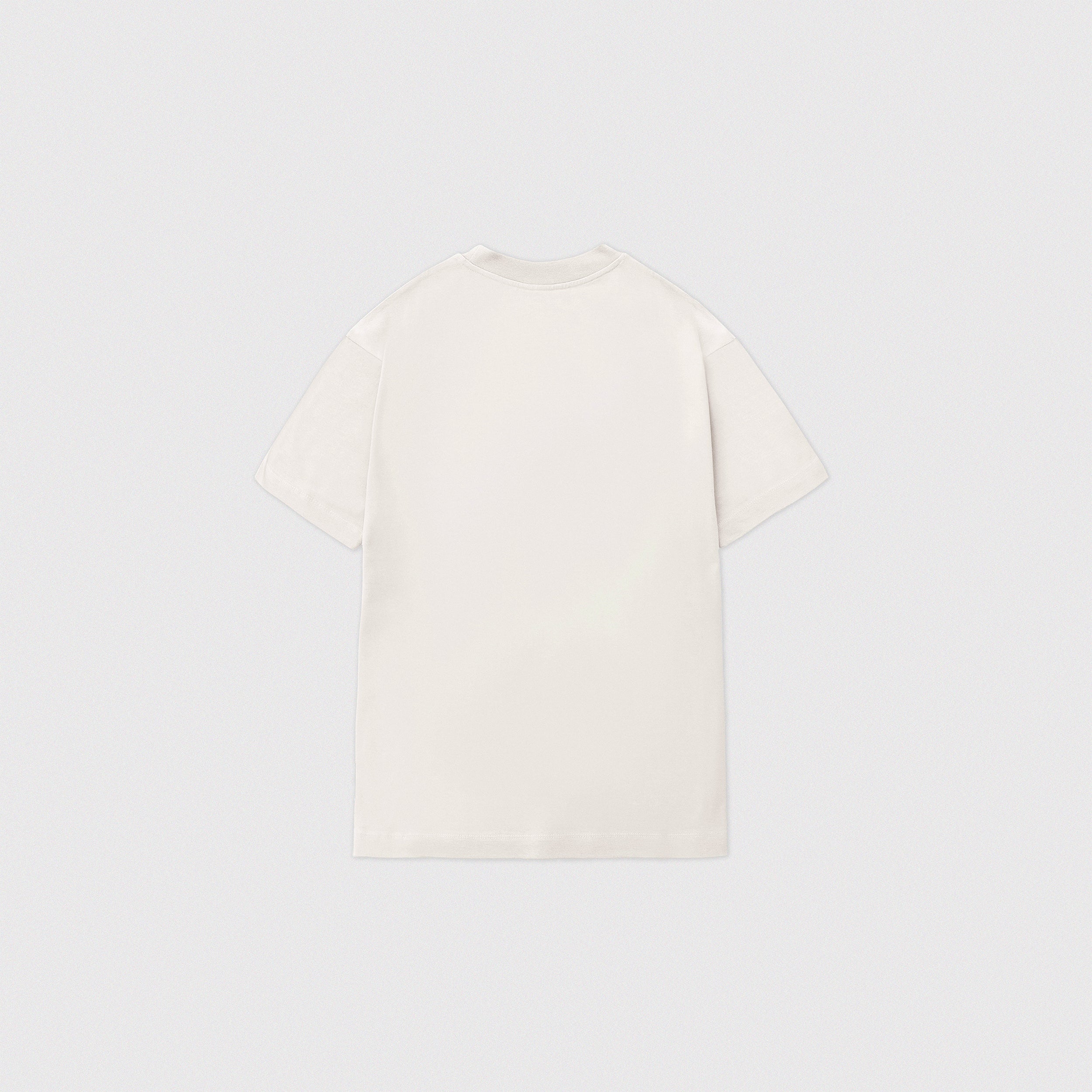 RELAXED TEE BLANK - SNOW