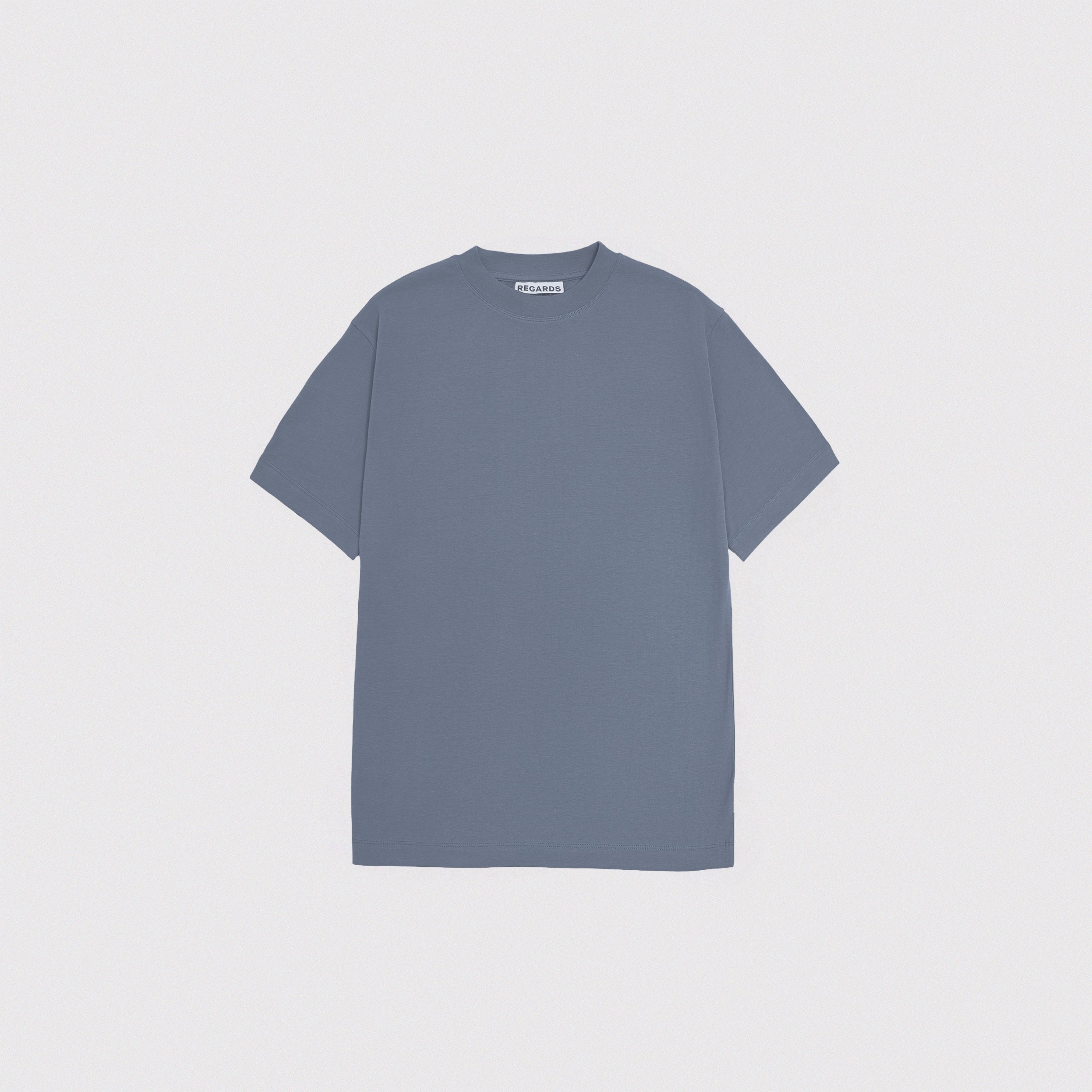 RELAXED TEE BLANK - SOFT STEEL