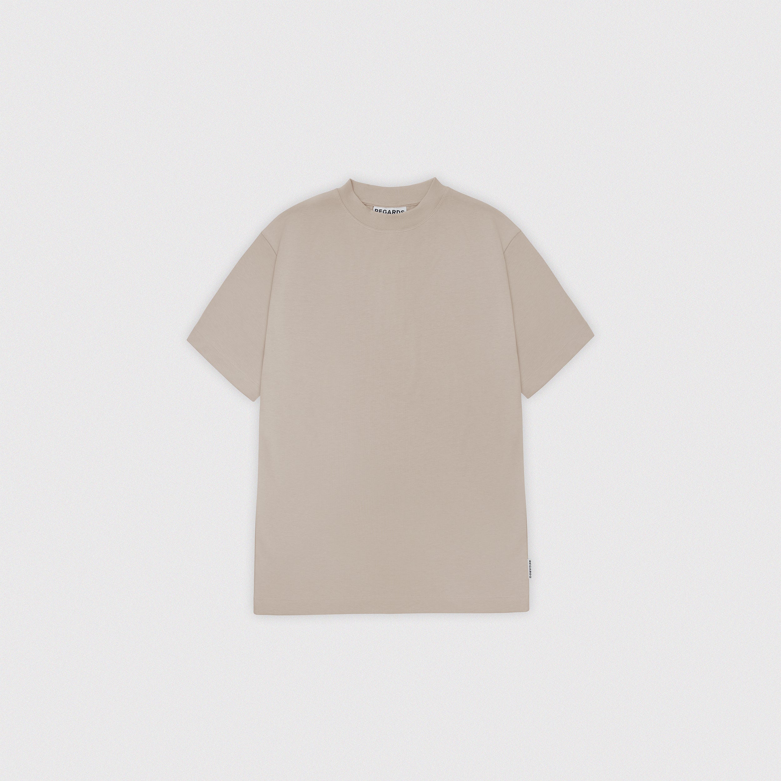 RELAXED TEE BLANK - STONE