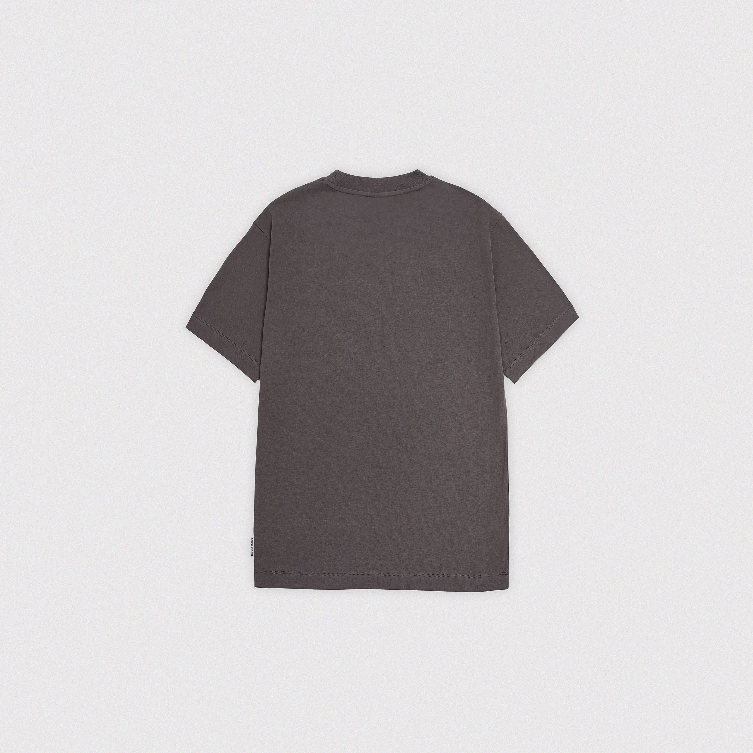 RELAXED TEE BLANK - ASPHALT WASHED