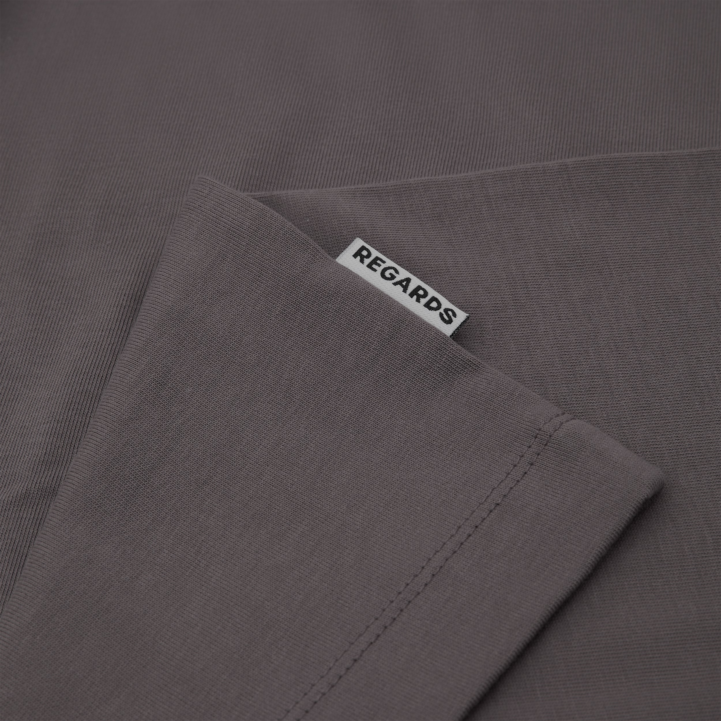 RELAXED TEE BLANK - ASPHALT WASHED