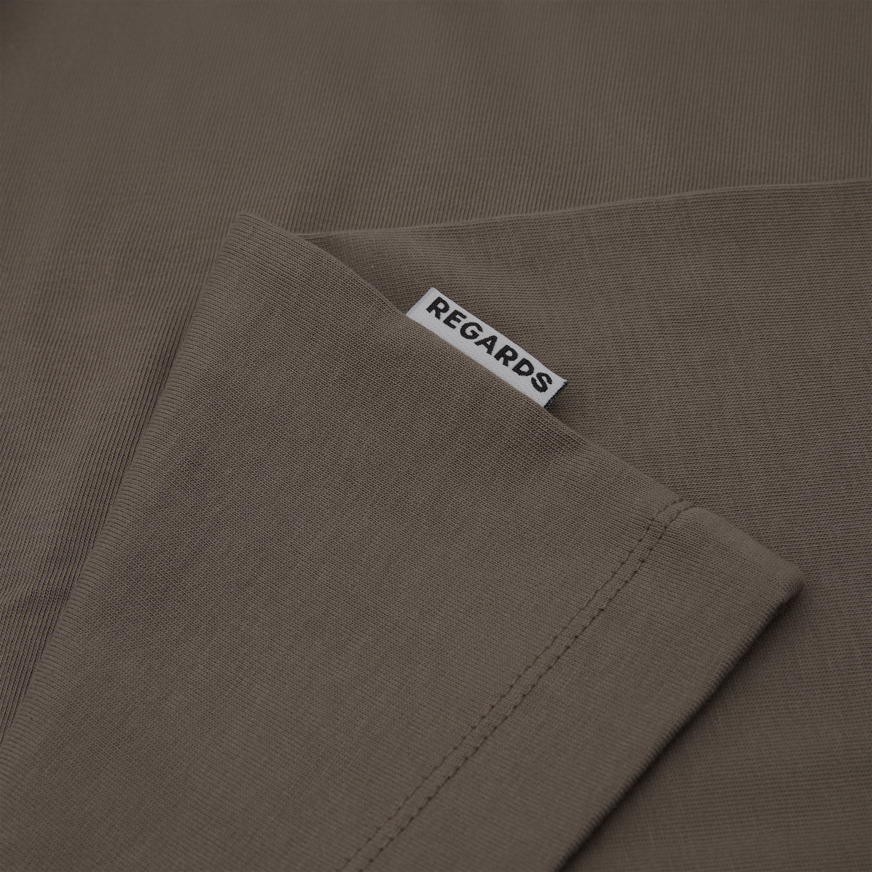 RELAXED TEE BLANK - COFFEE