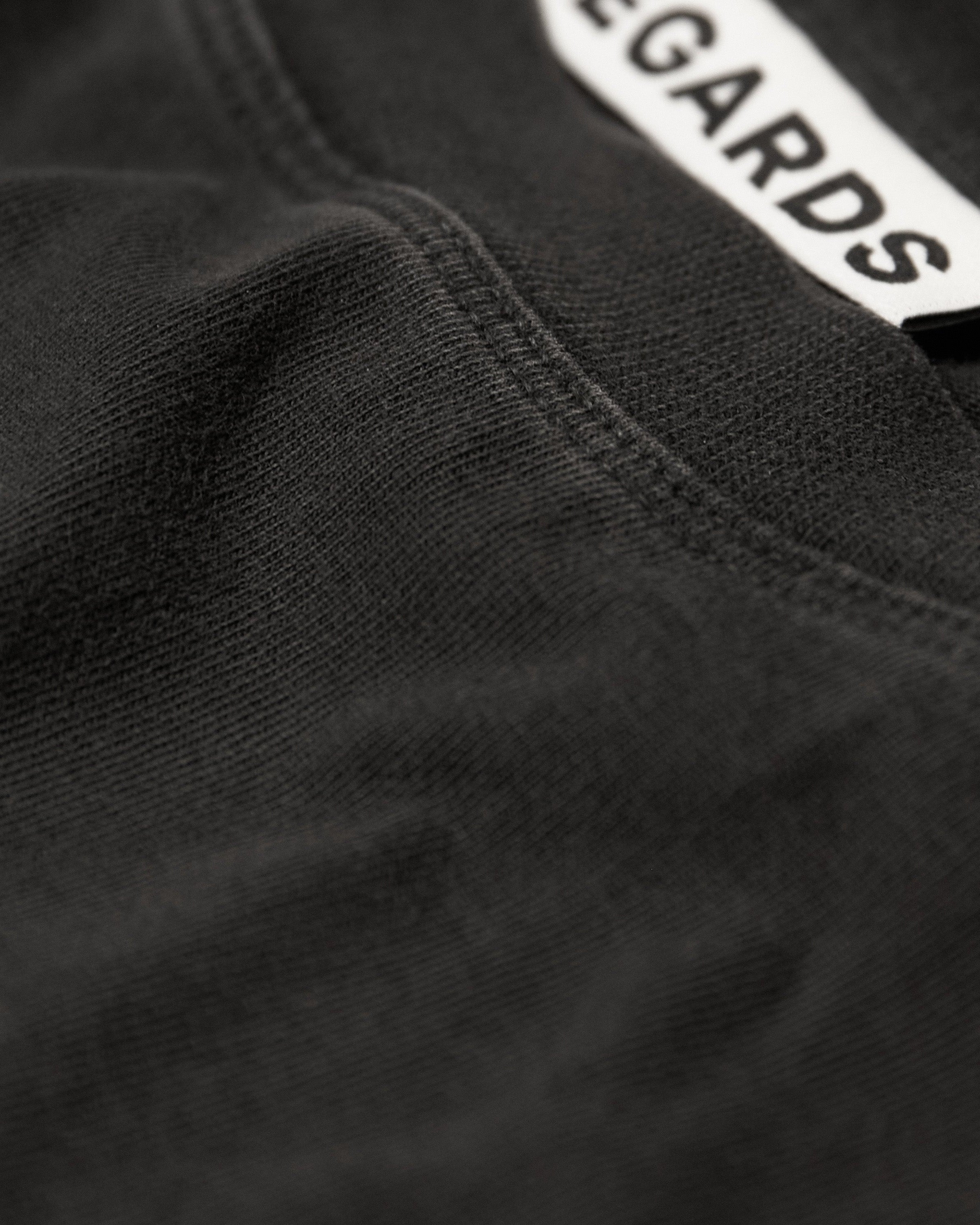 RELAXED LONGSLEEVE BLANK - BLACK WASHED