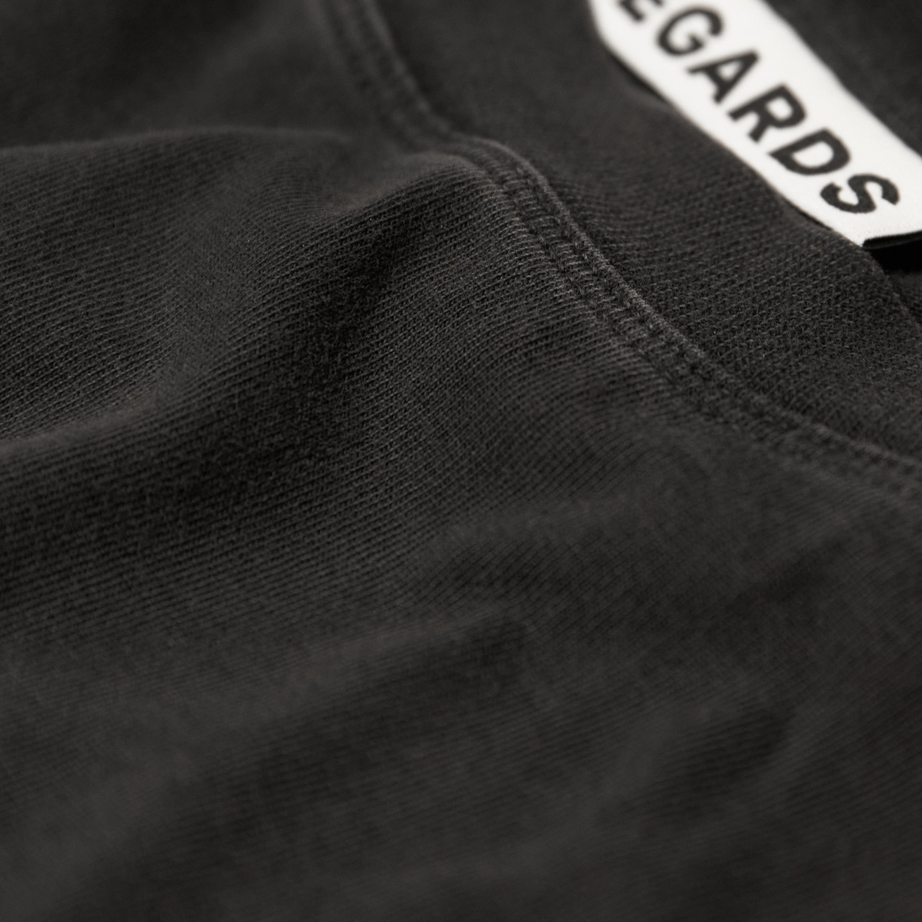 RELAXED LONGSLEEVE BLANK - BLACK WASHED