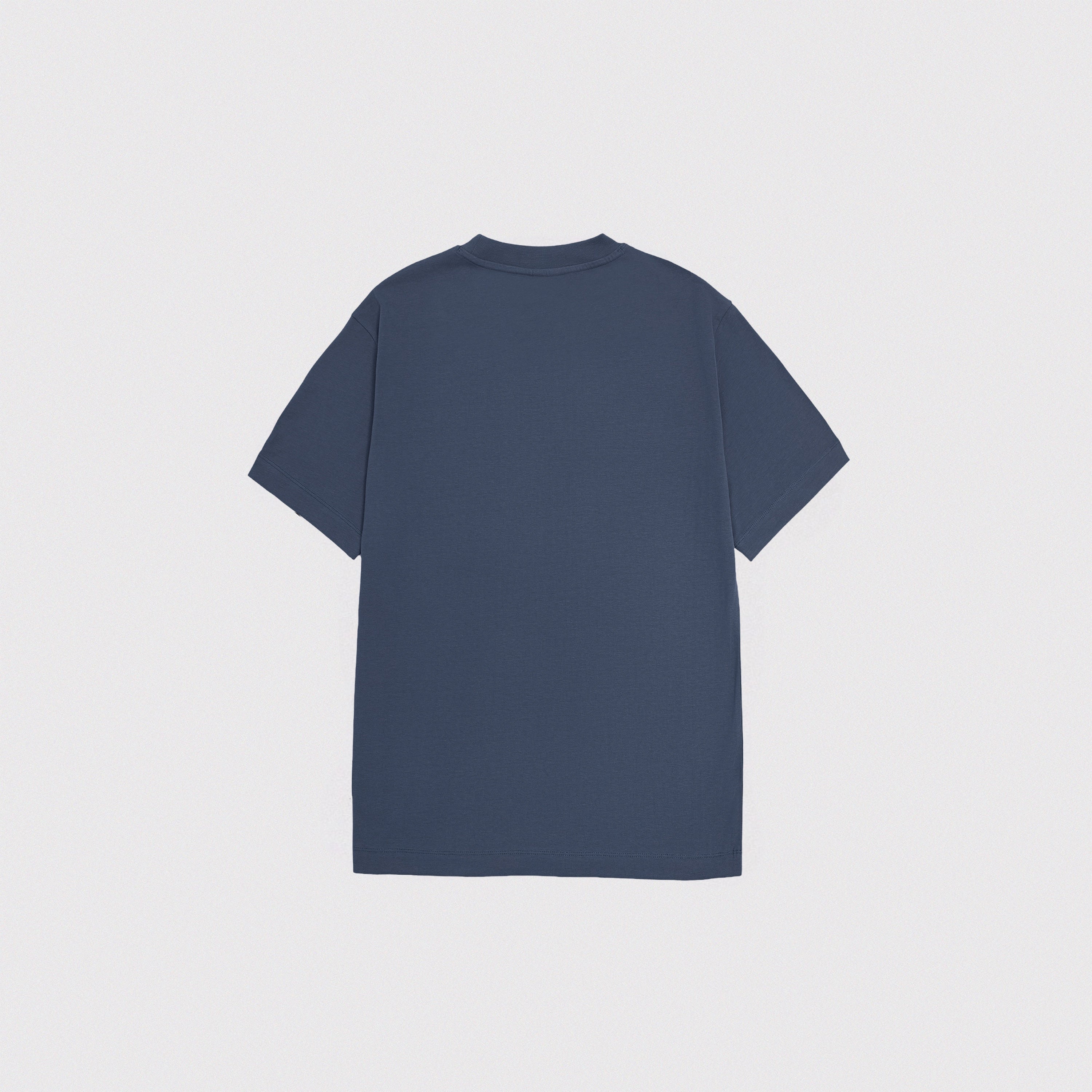 RELAXED TEE BLANK - FADED INDIGO