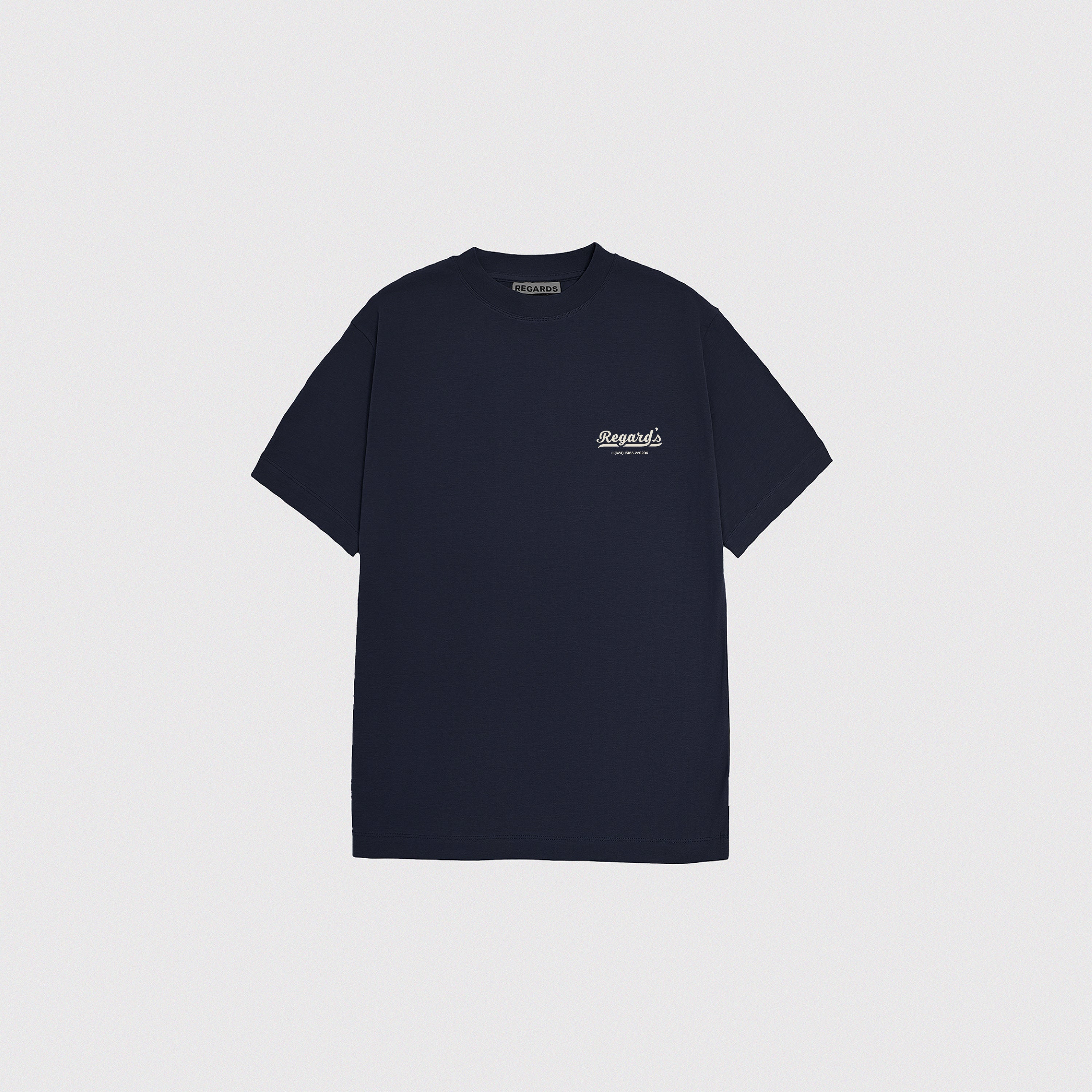 DINER BOY TEE - NAVY