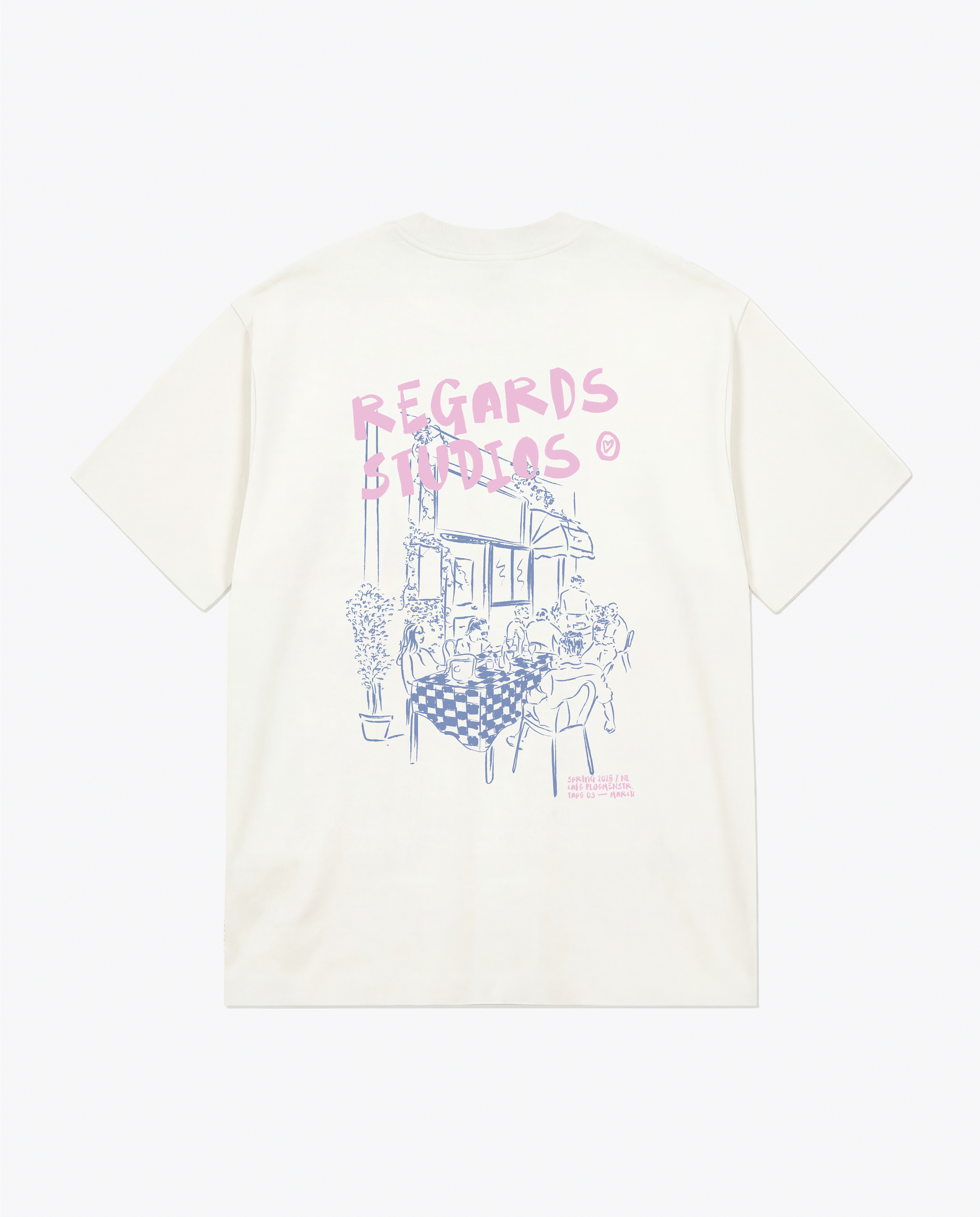 COFFEE BREAK TEE - SNOW