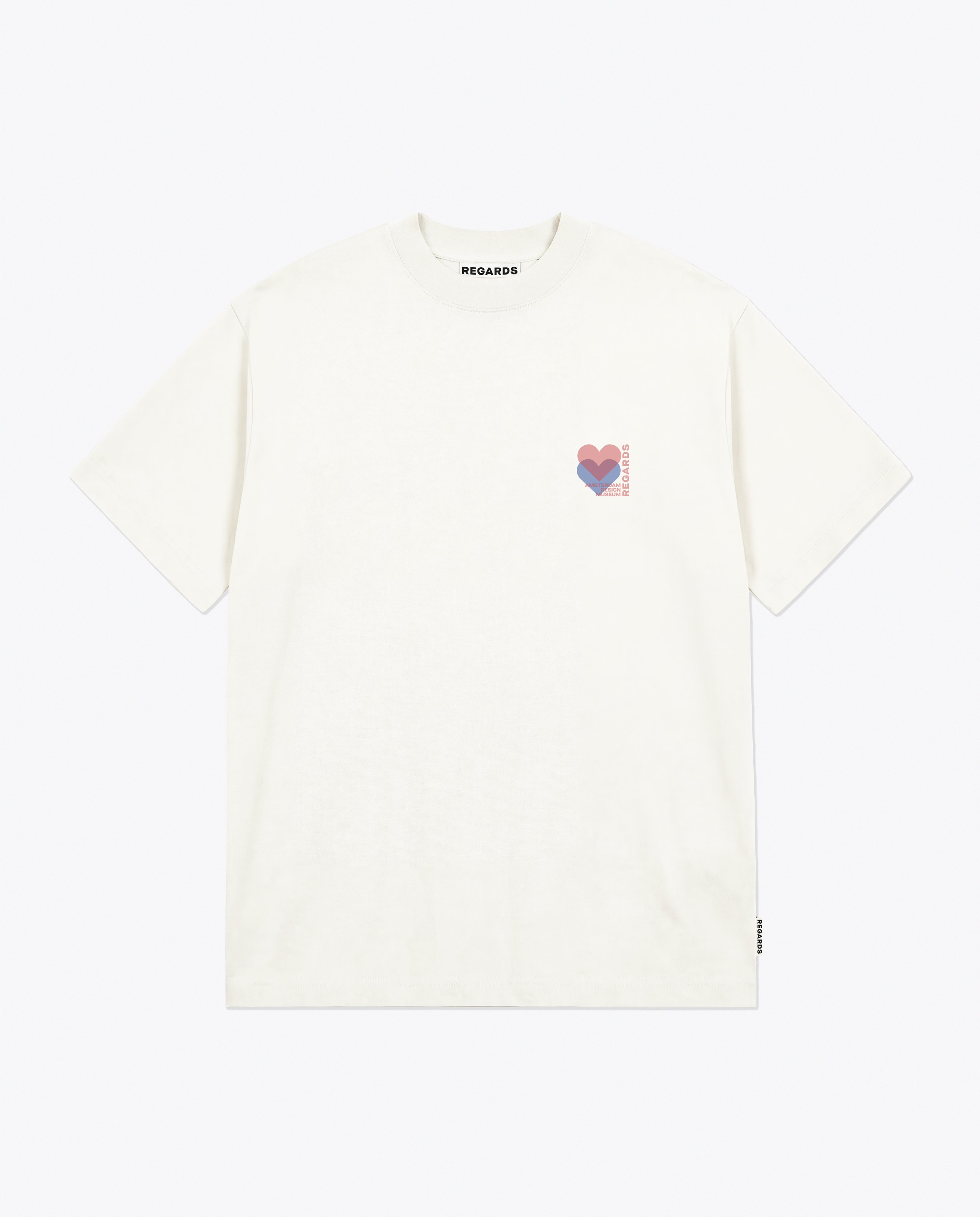 MUSEUM HEART TEE - SNOW