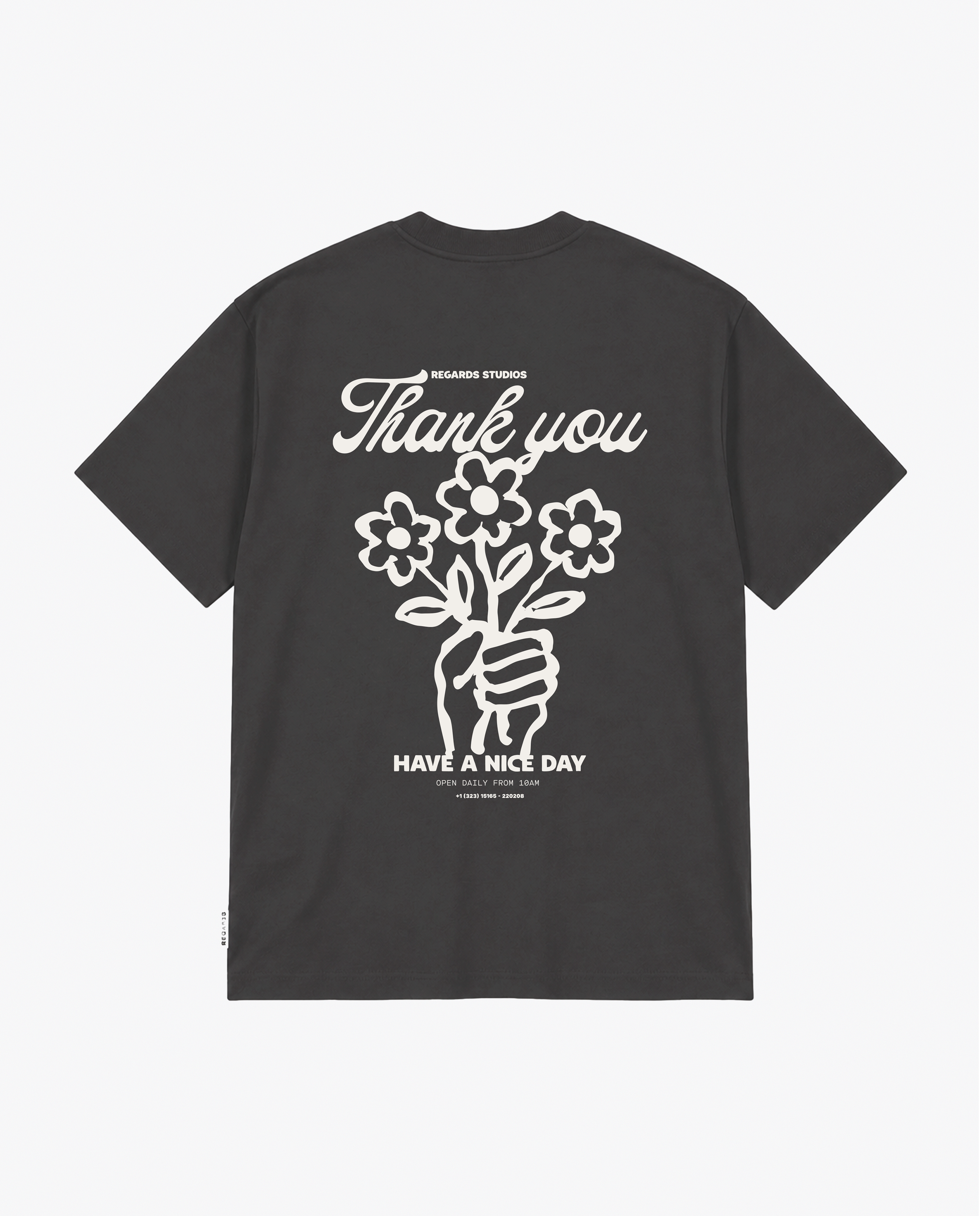NICE DAY TEE - ESPRESSO WASHED