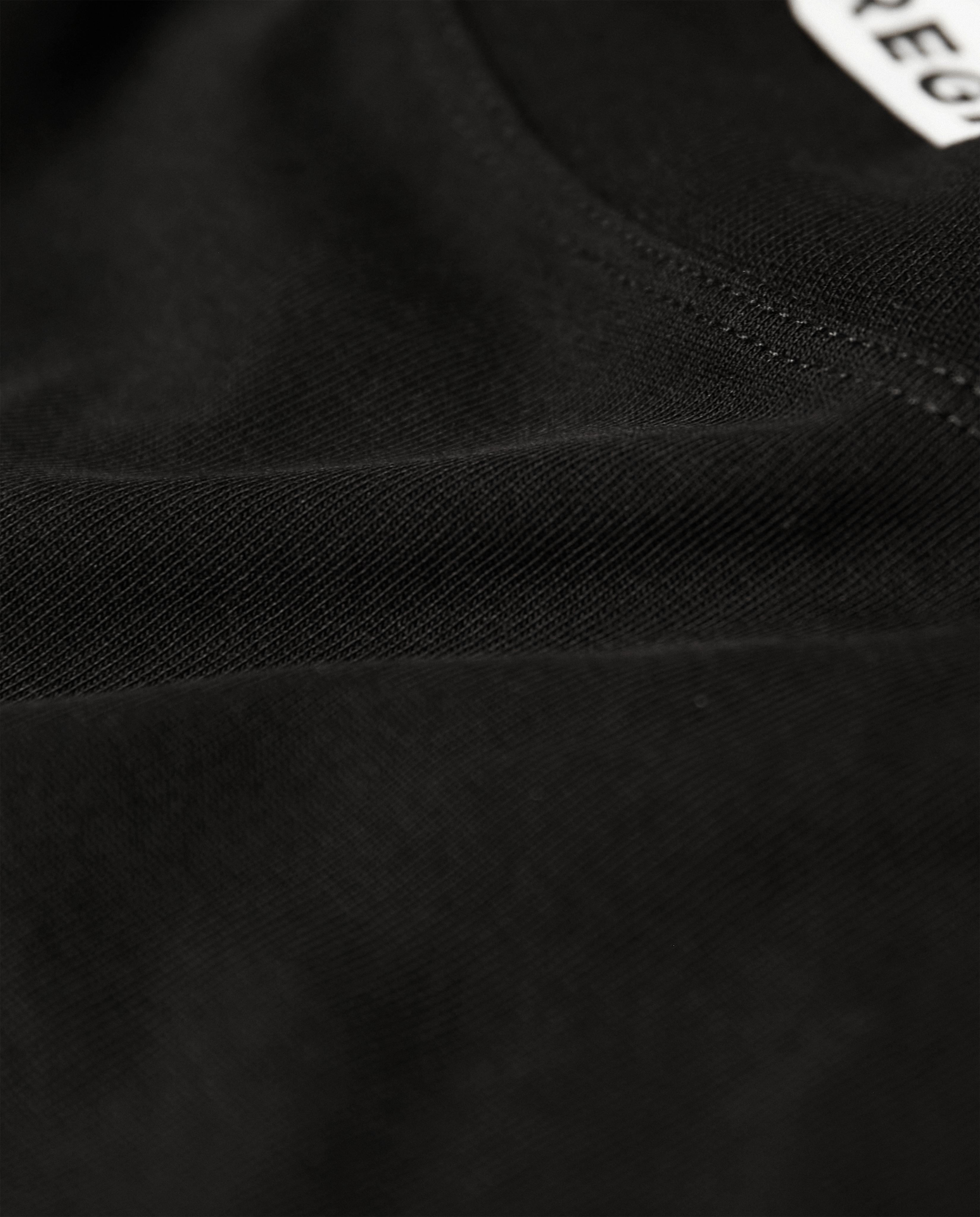 RELAXED TEE BLANK - BLACK