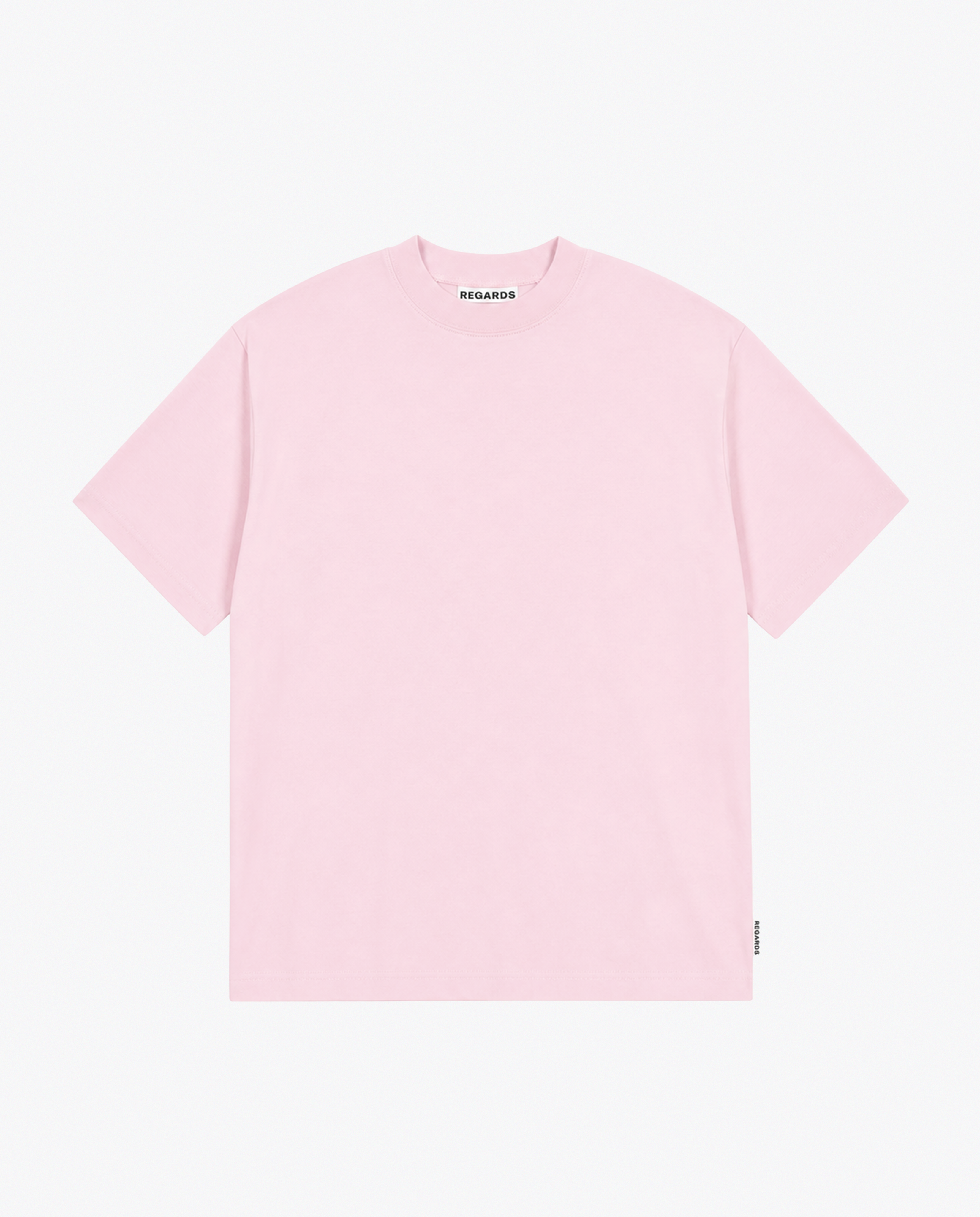 RELAXED TEE BLANK - LIGHT ROSE