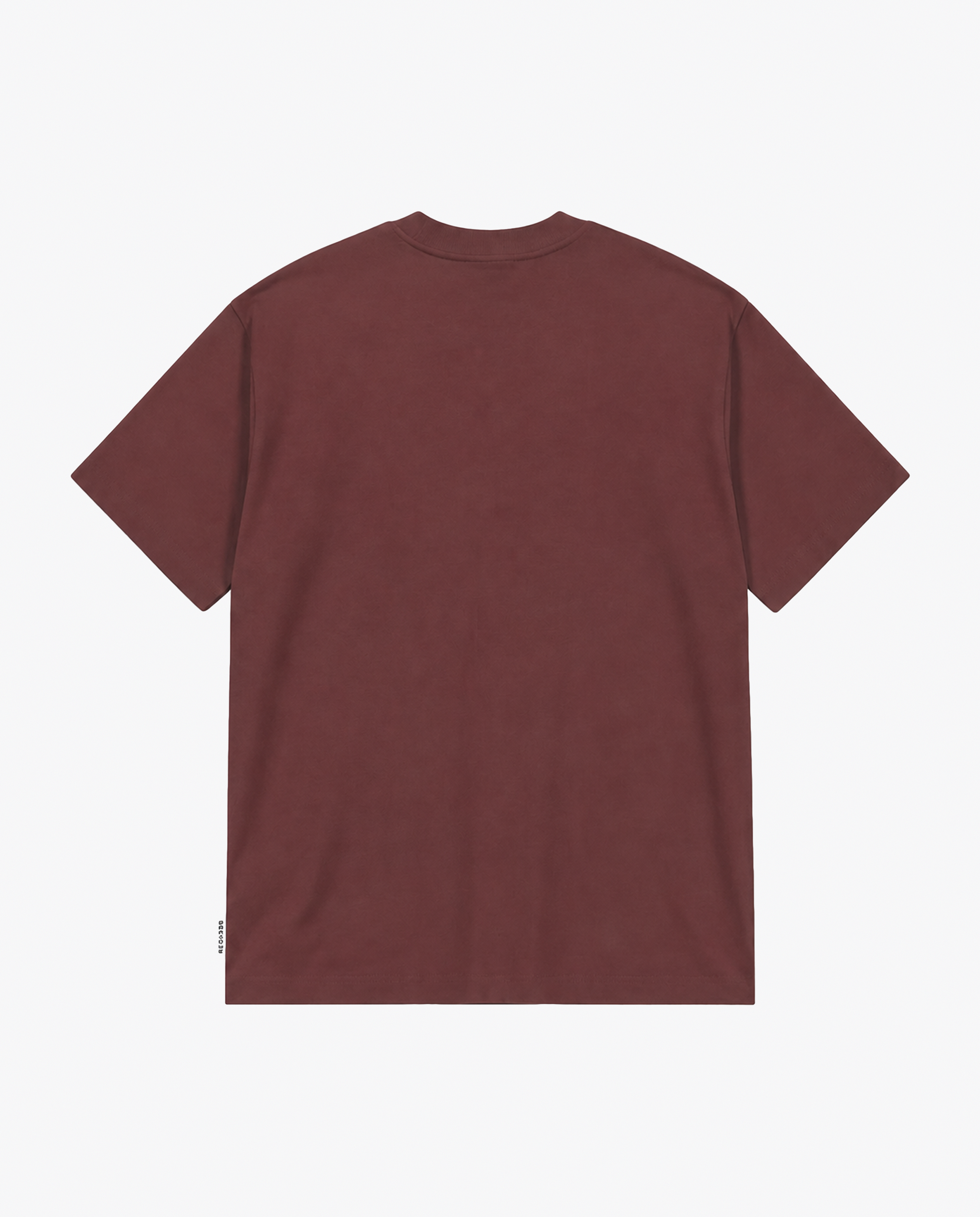 RELAXED TEE BLANK - DARK RUST