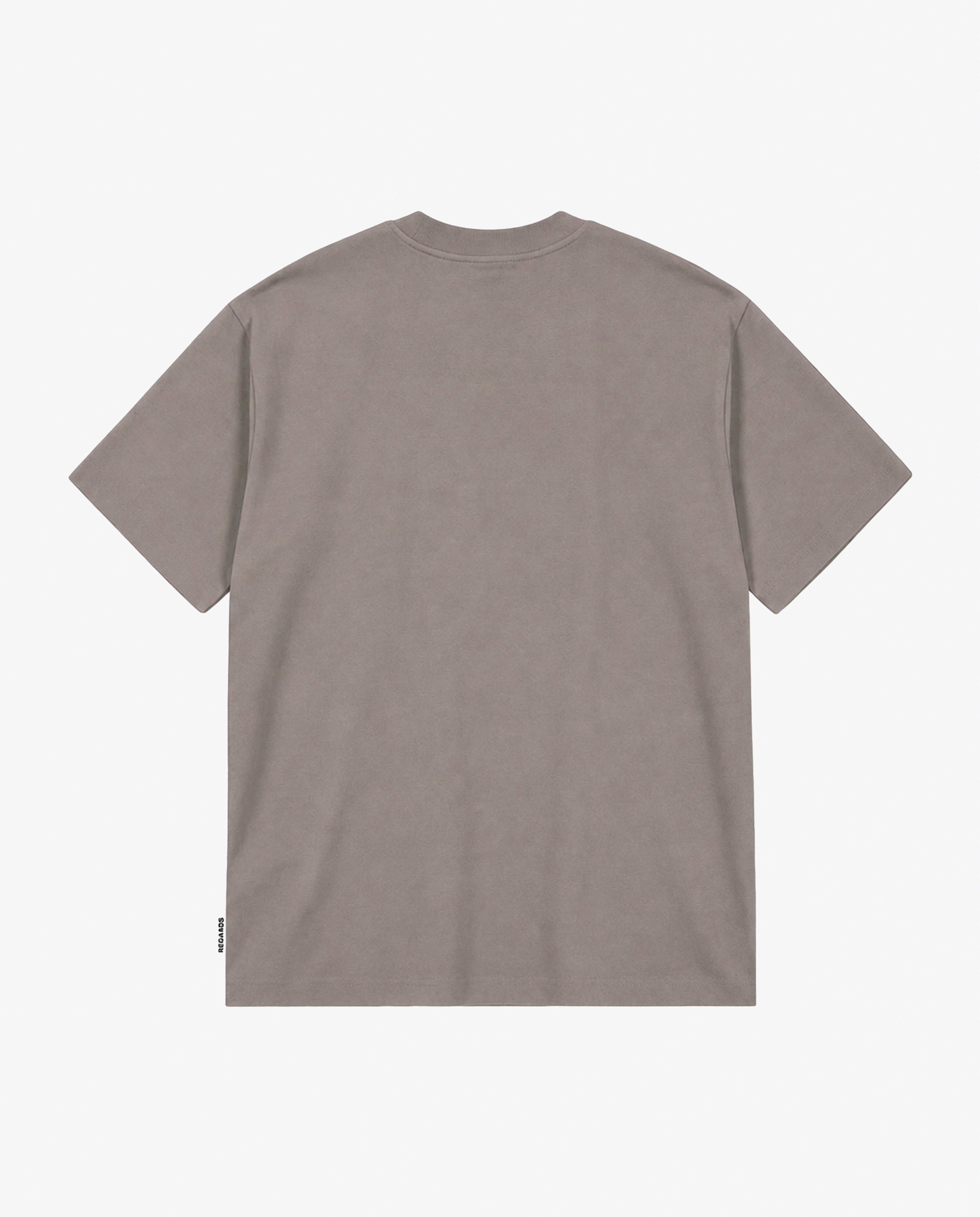RELAXED TEE BLANK - TAUPE WASHED