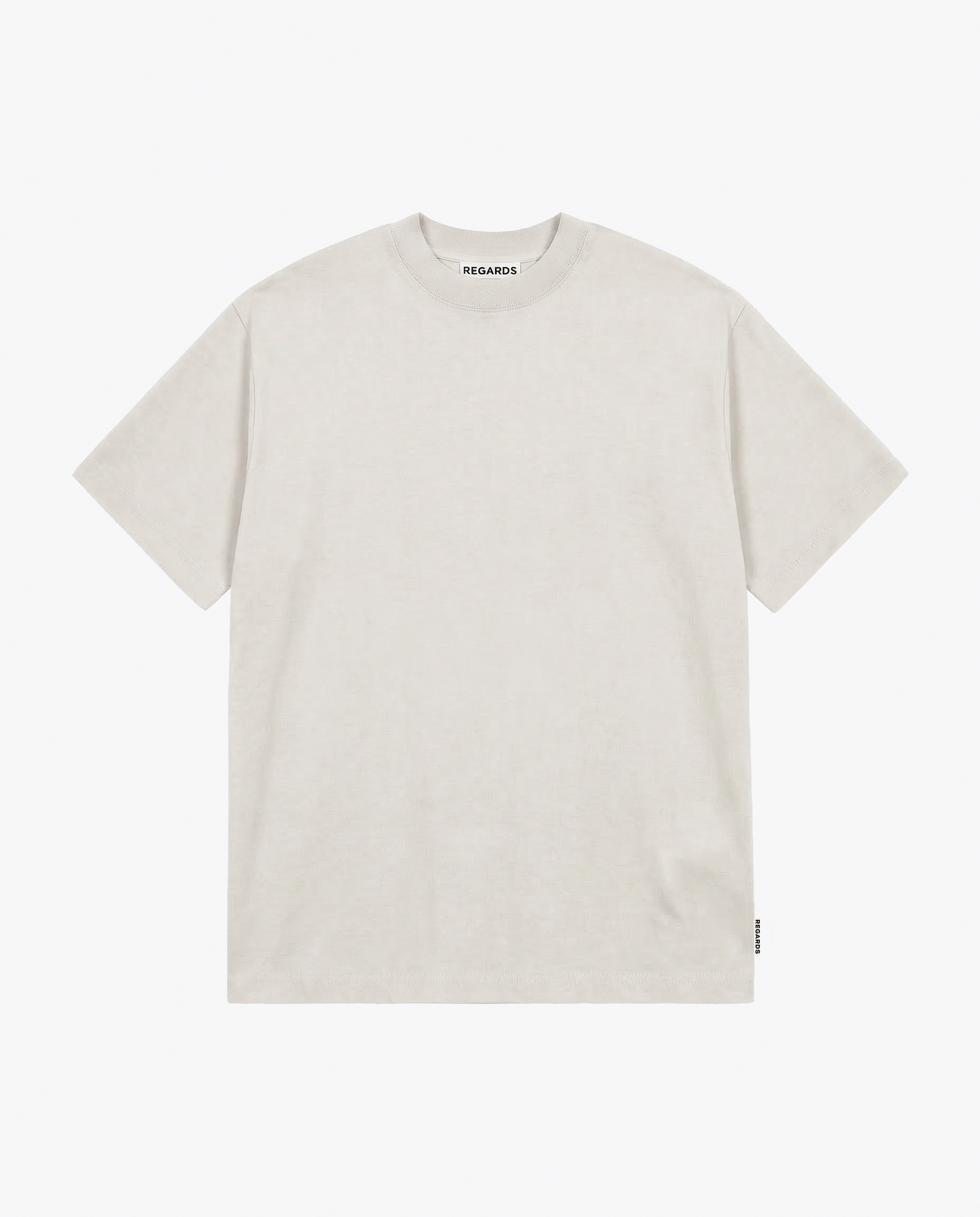 RELAXED TEE BLANK - LIGHT SAND