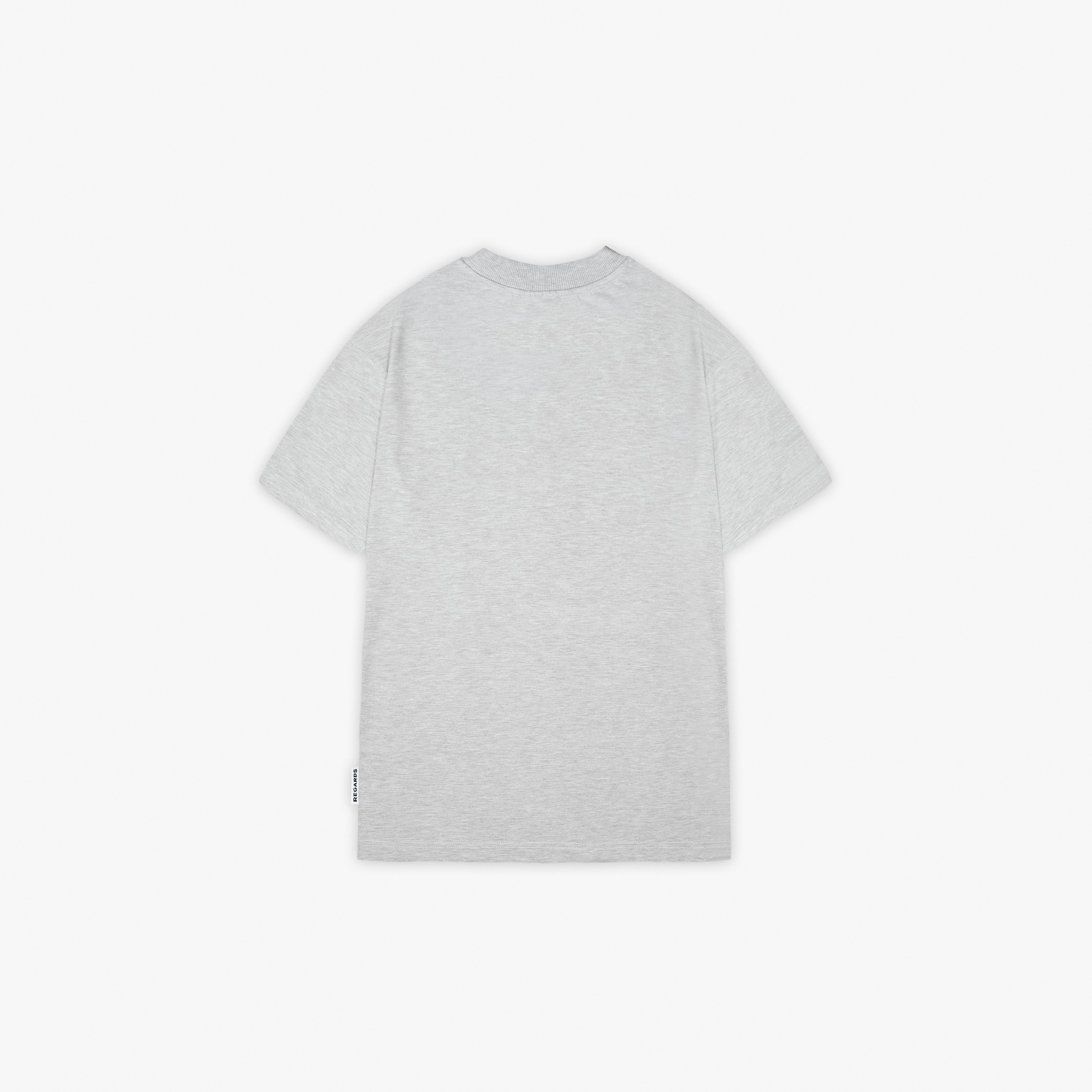 RELAXED TEE BLANK - LIGHT GREY MEL
