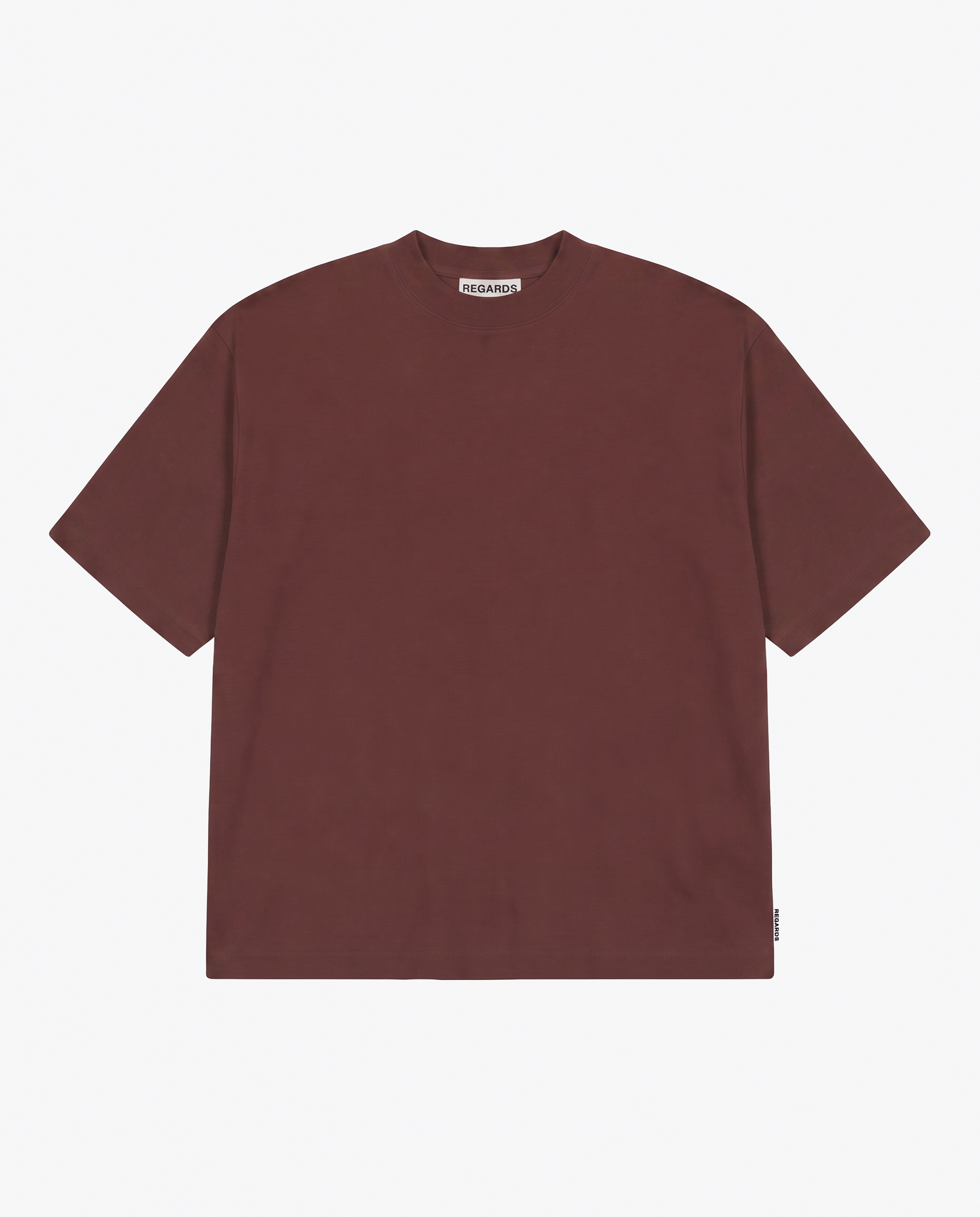 HEAVY OVERSIZE TEE - DARK RUST