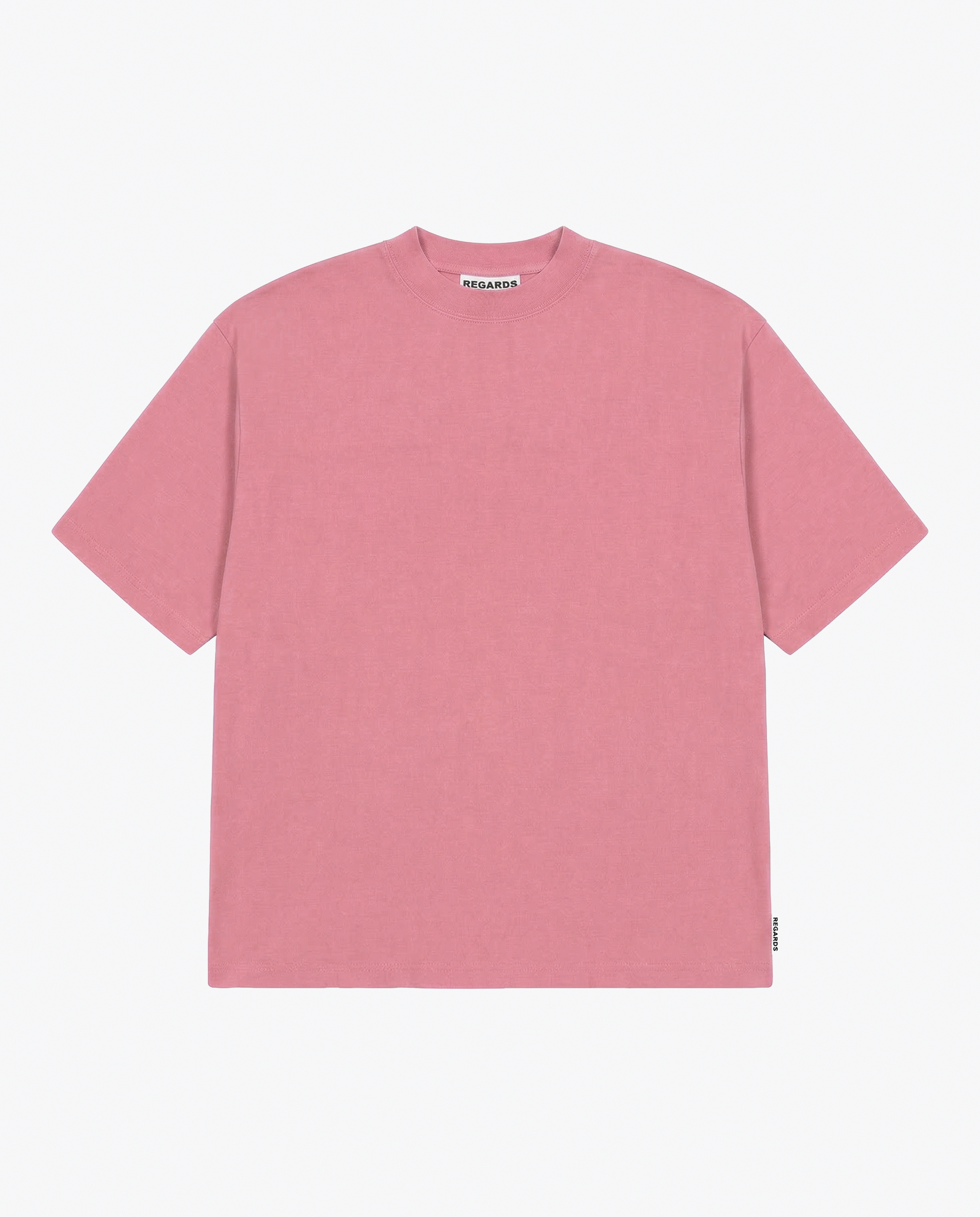 HEAVY OVERSIZE TEE - FADED PINK