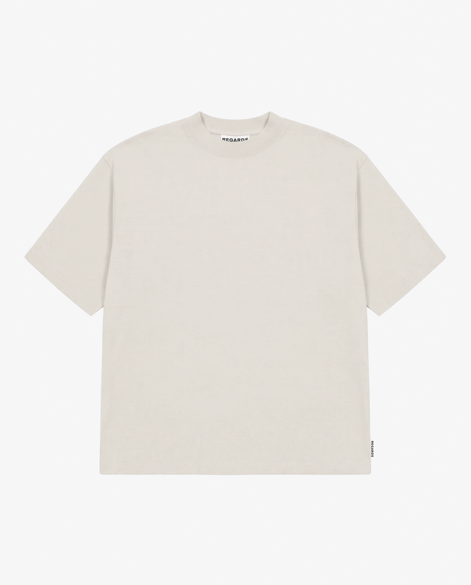 HEAVY OVERSIZE TEE - LIGHT SAND