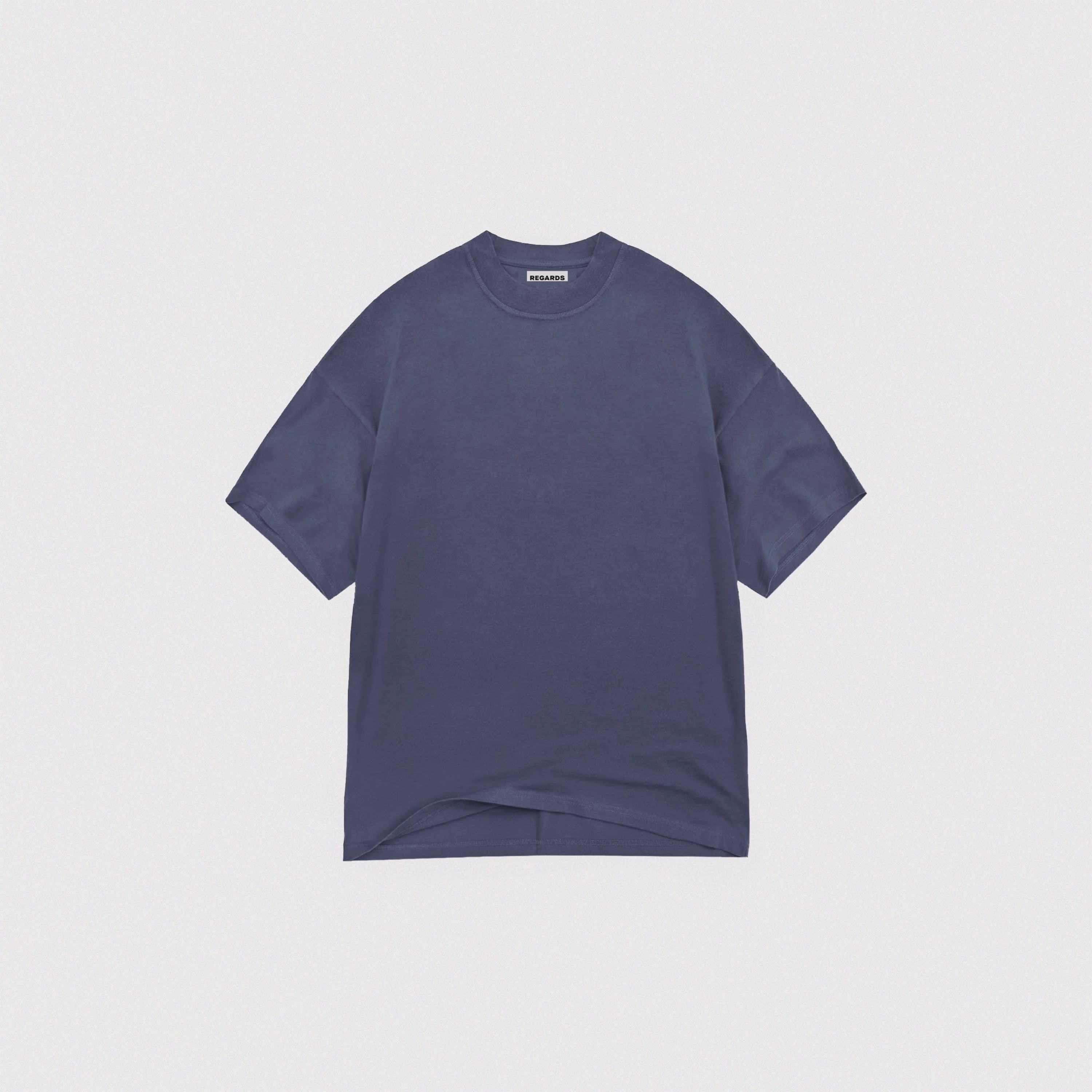 HEAVY OVERSIZE TEE - GREYSTONE WASHED
